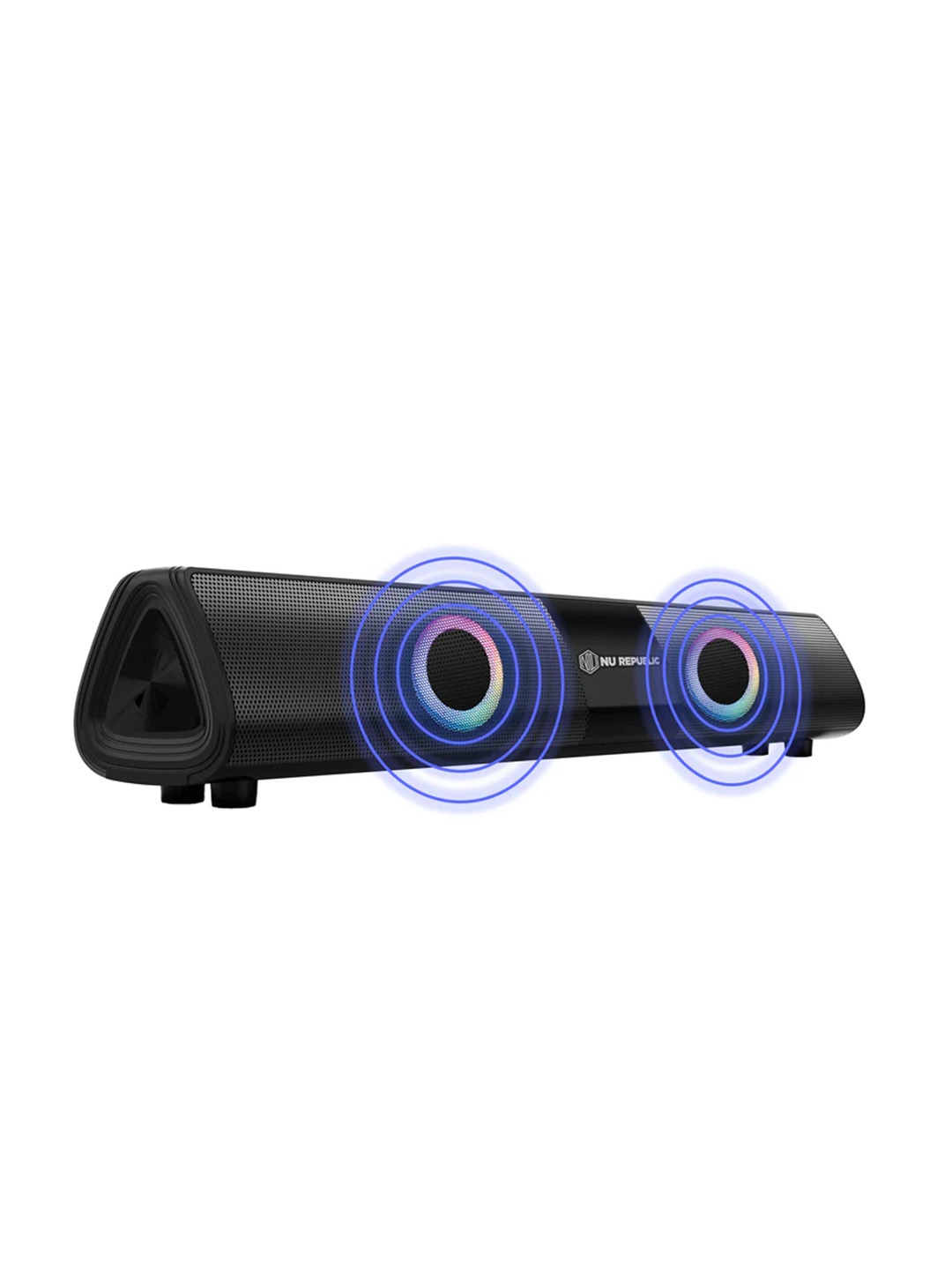Nu Republic Wireless Party Box 20 Speaker With Upto 16 Hrs Playtime With X-Bass Technology, Black
Nu Republic Wireless Party Box 20 Speaker With Upto 16 Hrs Playtime With X-Bass Technology, Black
