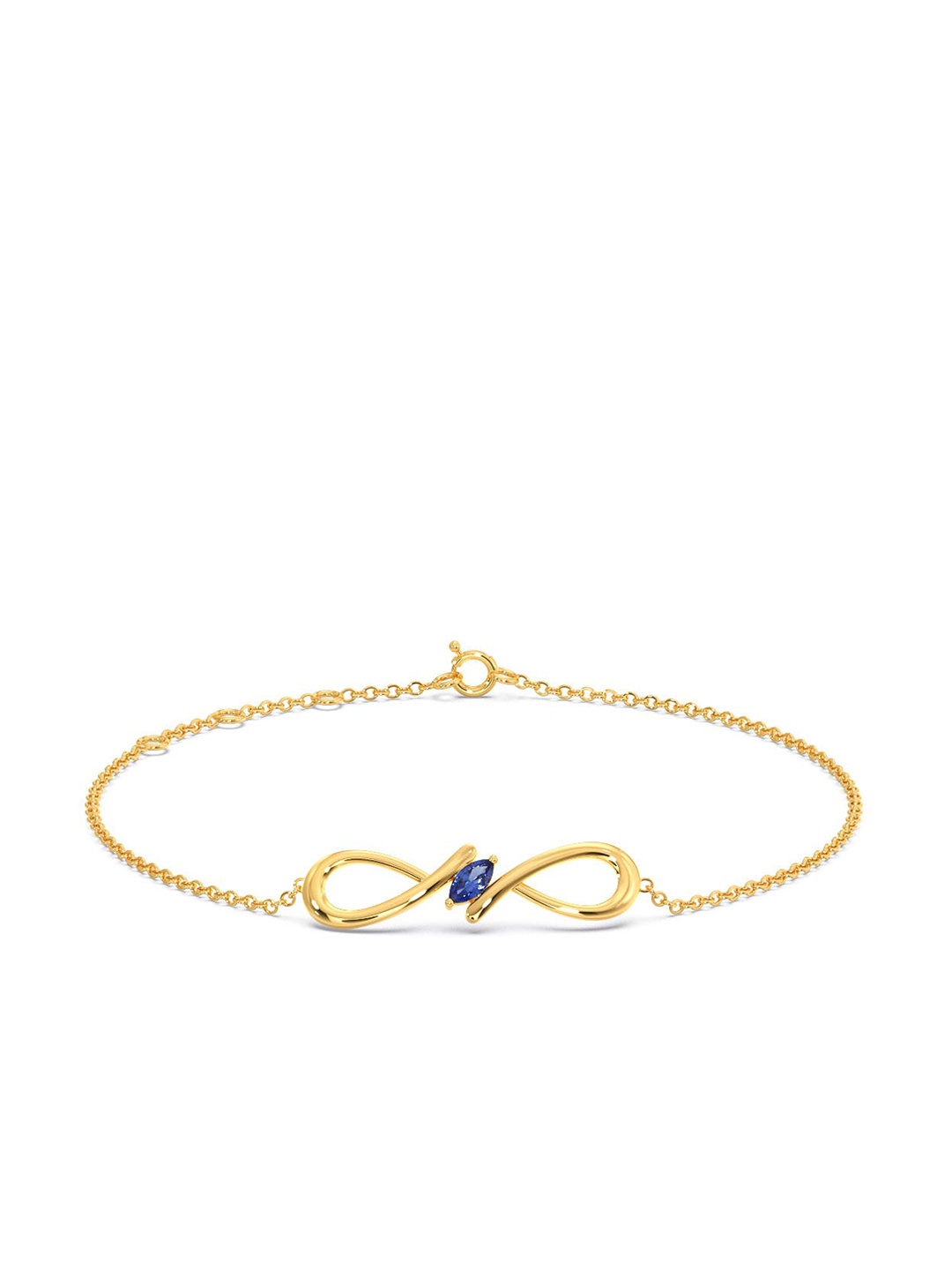 CANDERE A KALYAN JEWELLERS COMPANY 18KT Gold Gemstone-Studded Bracelet-1.82gm
CANDERE A KALYAN JEWELLERS COMPANY 18KT Gold Gemstone-Studded Bracelet-1.82gm