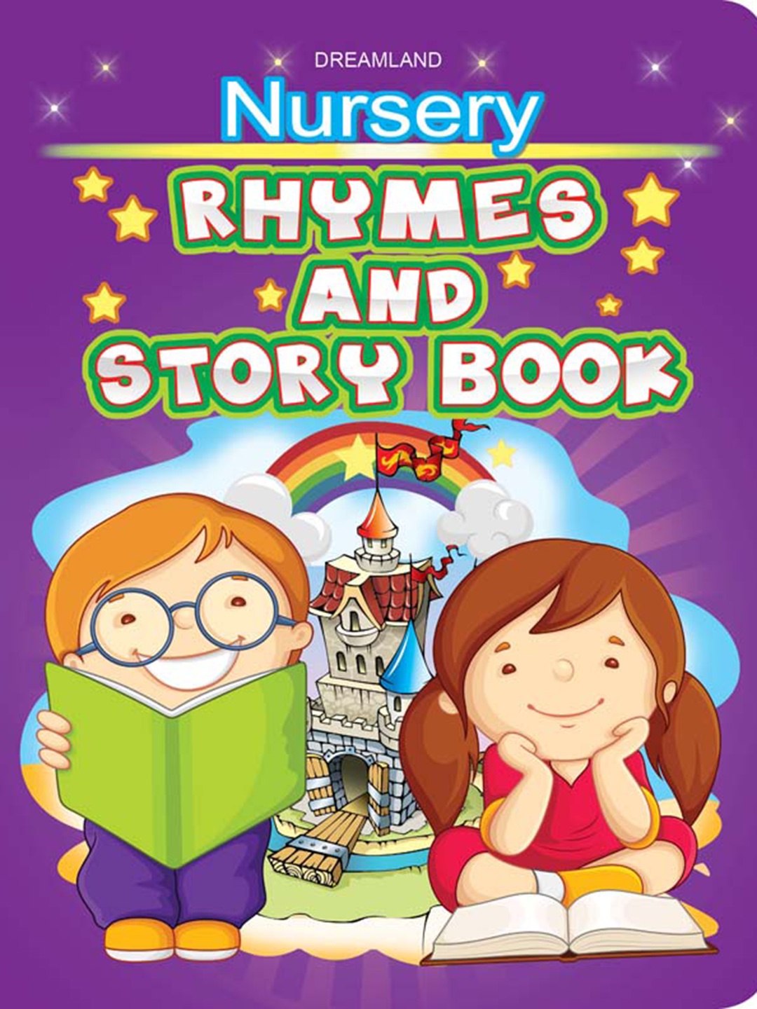 Dreamland Nursery Rhymes & Story Book - English : Early Learning Book For kids, Purple
Dreamland Nursery Rhymes & Story Book - English : Early Learning Book For kids, Purple