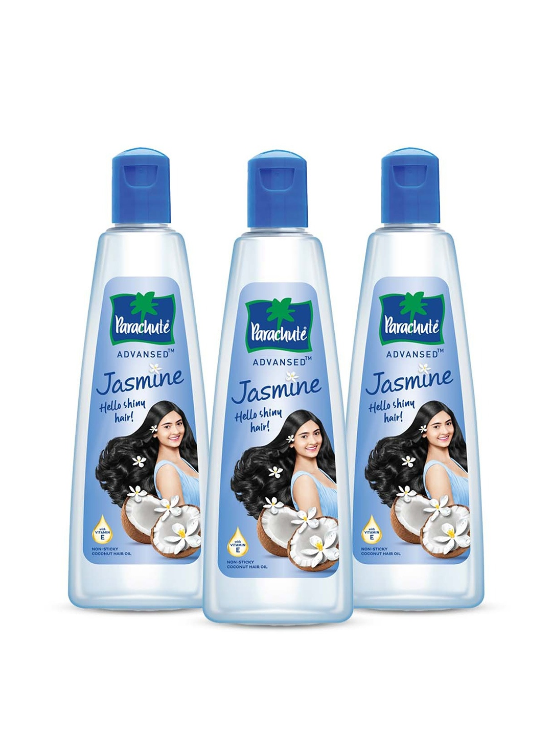 Parachute Advansed Set of 3 Jasmine Non-Sticky Coconut Hair Oil - 300ml each, Blue
Parachute Advansed Set of 3 Jasmine Non-Sticky Coconut Hair Oil - 300ml each, Blue
