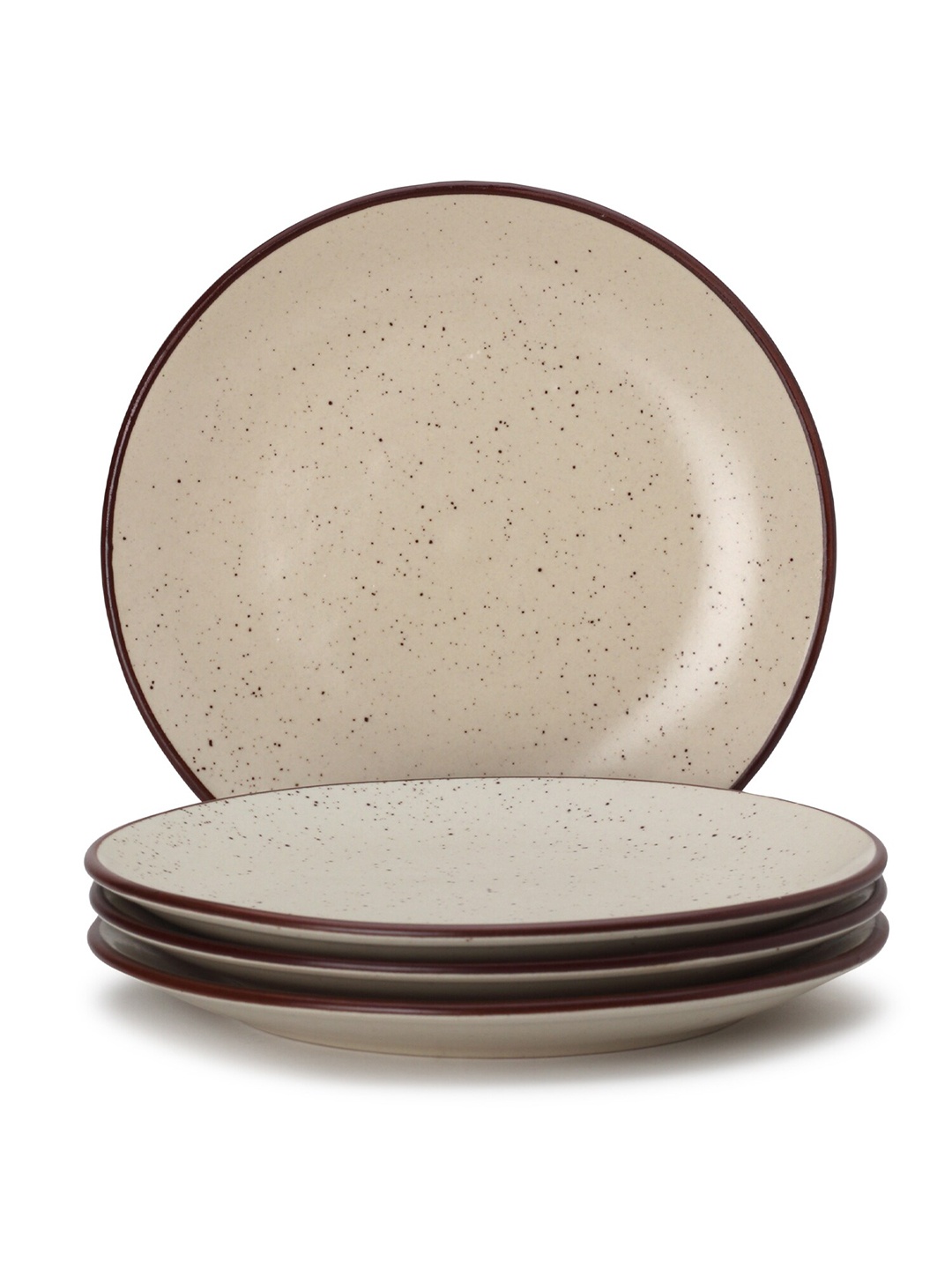 BODHI HOUSE Beige 4 Pieces Printed Dishwasher and Microwave Safe Ceramic Glossy Plates
BODHI HOUSE Beige 4 Pieces Printed Dishwasher and Microwave Safe Ceramic Glossy Plates