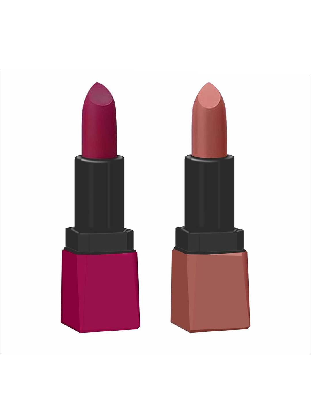 krayons Set Of 2 Intense Matte Velvet Touche Waterproof & Long Lasting Lipsticks, Nude
krayons Set Of 2 Intense Matte Velvet Touche Waterproof & Long Lasting Lipsticks, Nude