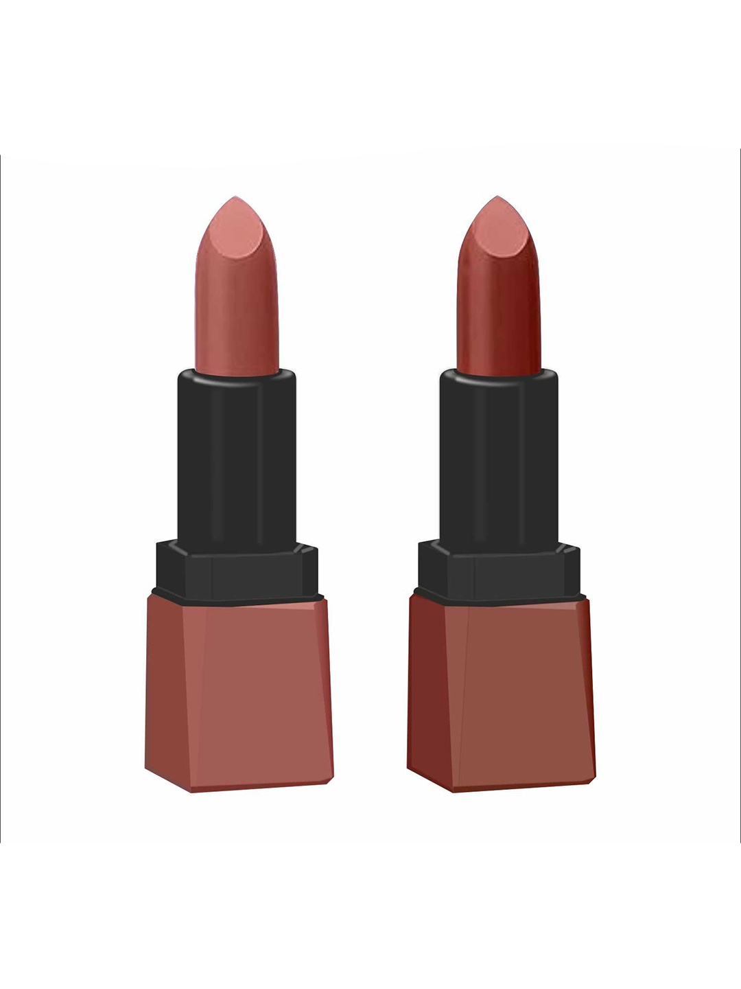 krayons Set Of 2 Intense Matte Velvet Touche Waterproof & Long Lasting Lipsticks, Beige
krayons Set Of 2 Intense Matte Velvet Touche Waterproof & Long Lasting Lipsticks, Beige