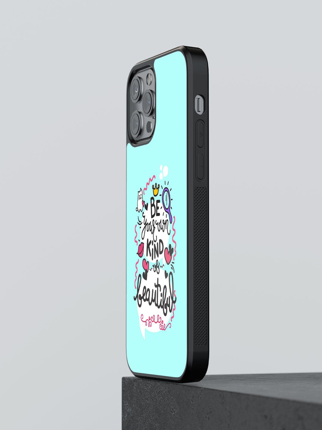 macmerise Be Your Own Kind Of Beautiful Printed iPhone 12 Pro Phone Bumper Case Cover, Blue
macmerise Be Your Own Kind Of Beautiful Printed iPhone 12 Pro Phone Bumper Case Cover, Blue