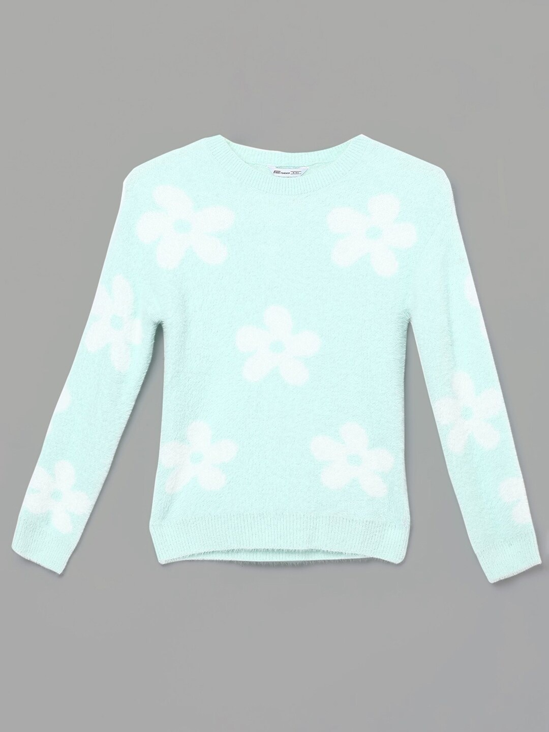 Fame Forever by Lifestyle Girls Floral Printed Round Neck Long Sleeves Pullover Sweater, Green
Fame Forever by Lifestyle Girls Floral Printed Round Neck Long Sleeves Pullover Sweater, Green