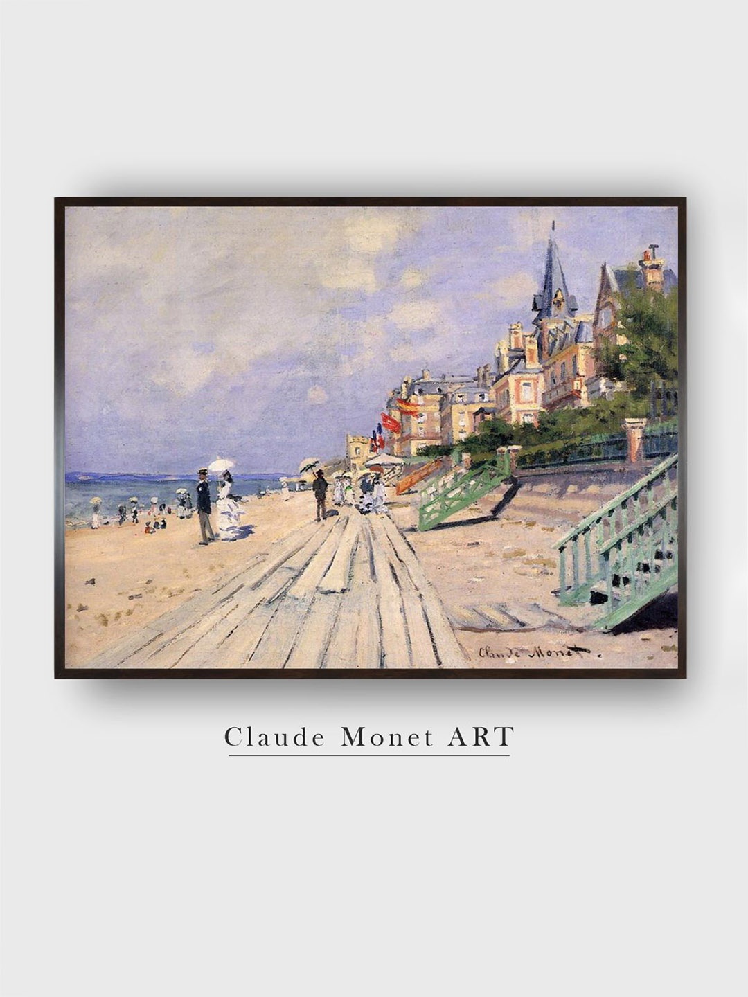 The Art House Beige & Blue Beach Of Trouville Printed Canvas Wall Painting
The Art House Beige & Blue Beach Of Trouville Printed Canvas Wall Painting