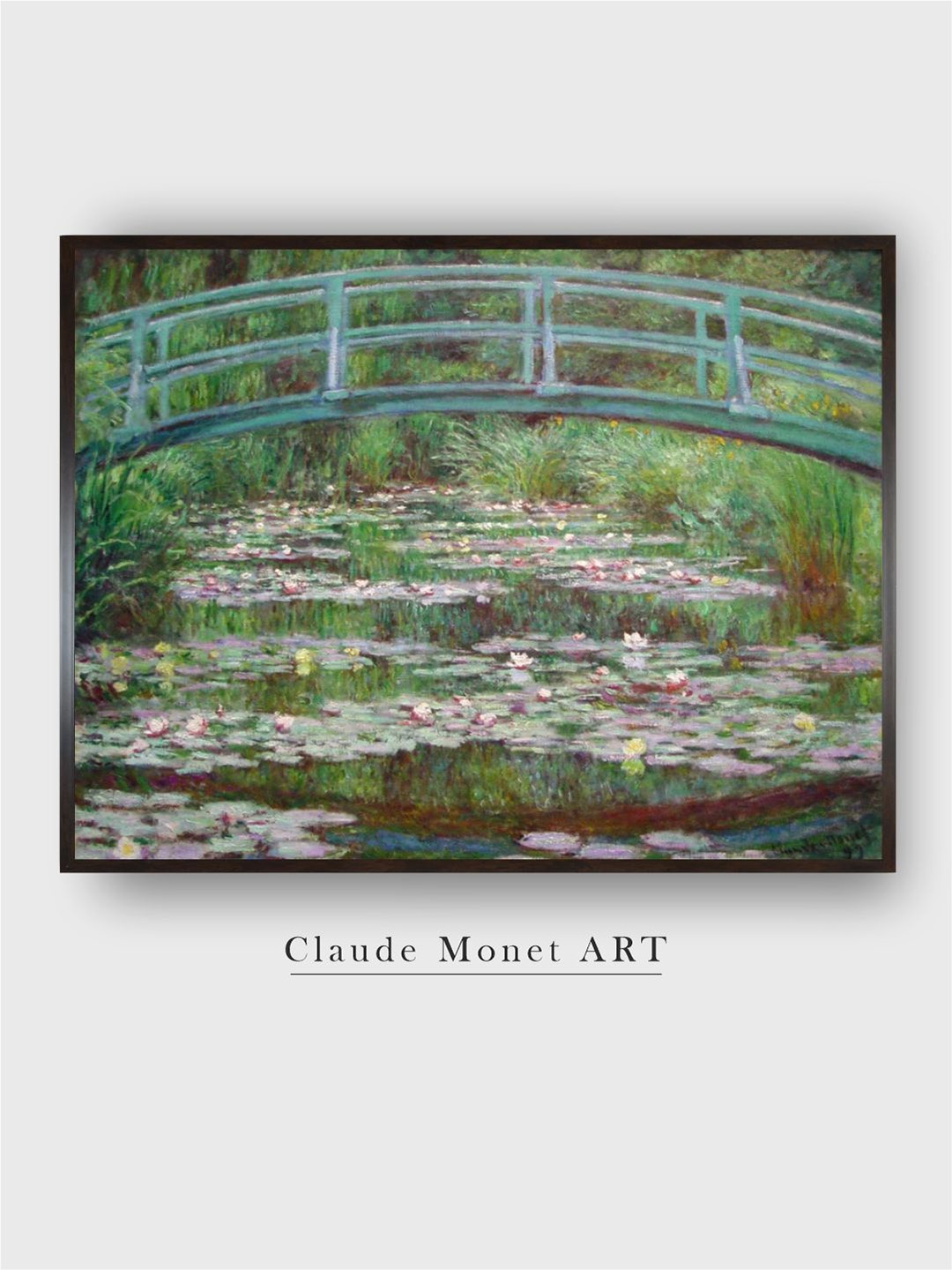 The Art House Green & Blue The Japanese Footbridge Wooden Frame Painting Wall Art
The Art House Green & Blue The Japanese Footbridge Wooden Frame Painting Wall Art