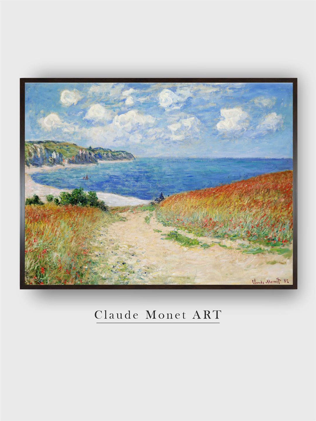The Art House Blue Path Through The Corn At Pourville Wooden Frame Painting Wall Art
The Art House Blue Path Through The Corn At Pourville Wooden Frame Painting Wall Art