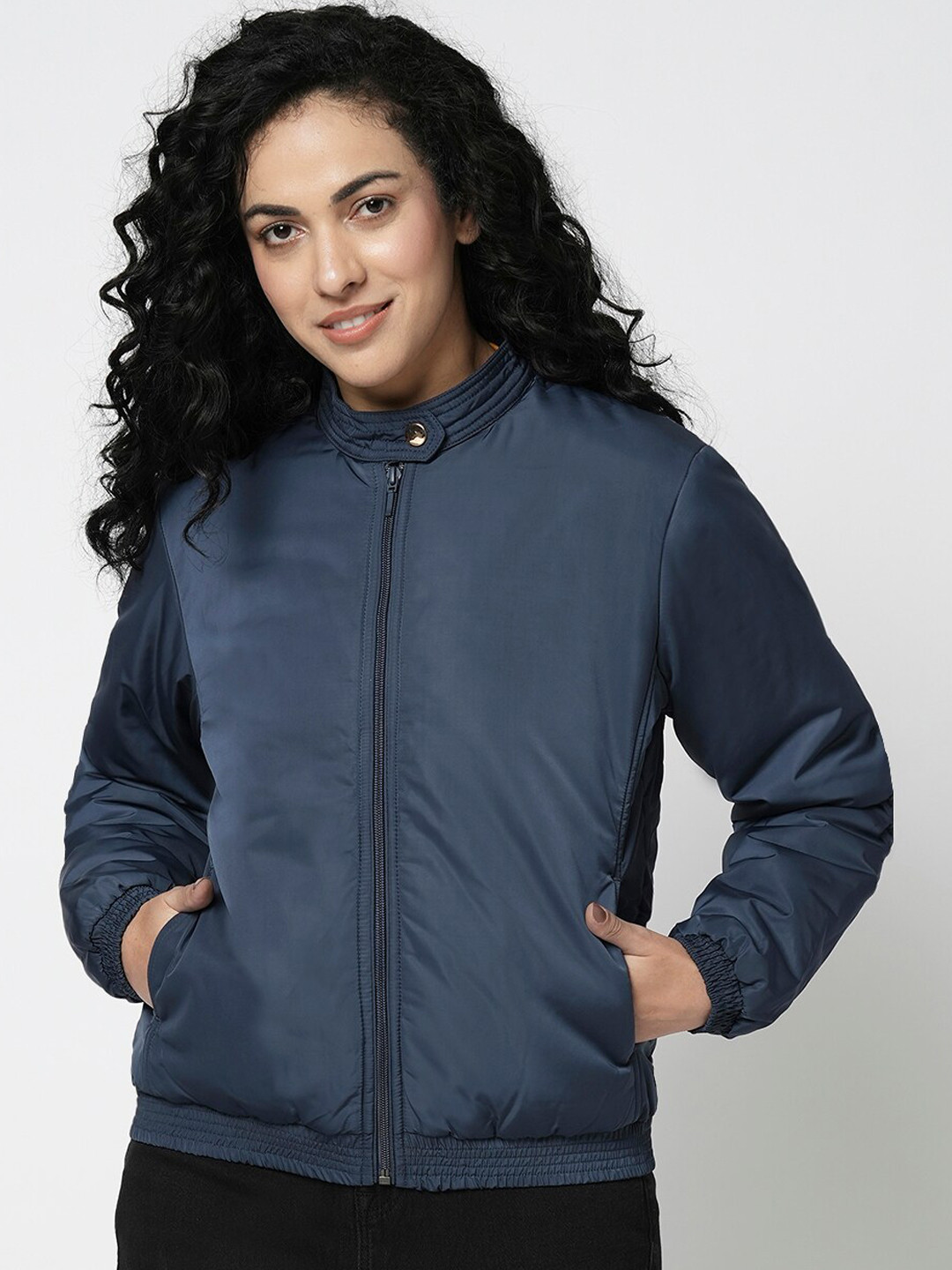 Vero Moda Stand Collar Lightweight Padded Jacket, Blue
Vero Moda Stand Collar Lightweight Padded Jacket, Blue