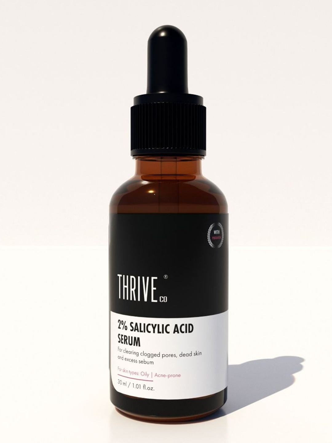 Thriveco 2% Salicylic Serum For Cleansing Clotted Pores Dead Skin & Excess Sebum - 30ml, Transparent
Thriveco 2% Salicylic Serum For Cleansing Clotted Pores Dead Skin & Excess Sebum - 30ml, Transparent