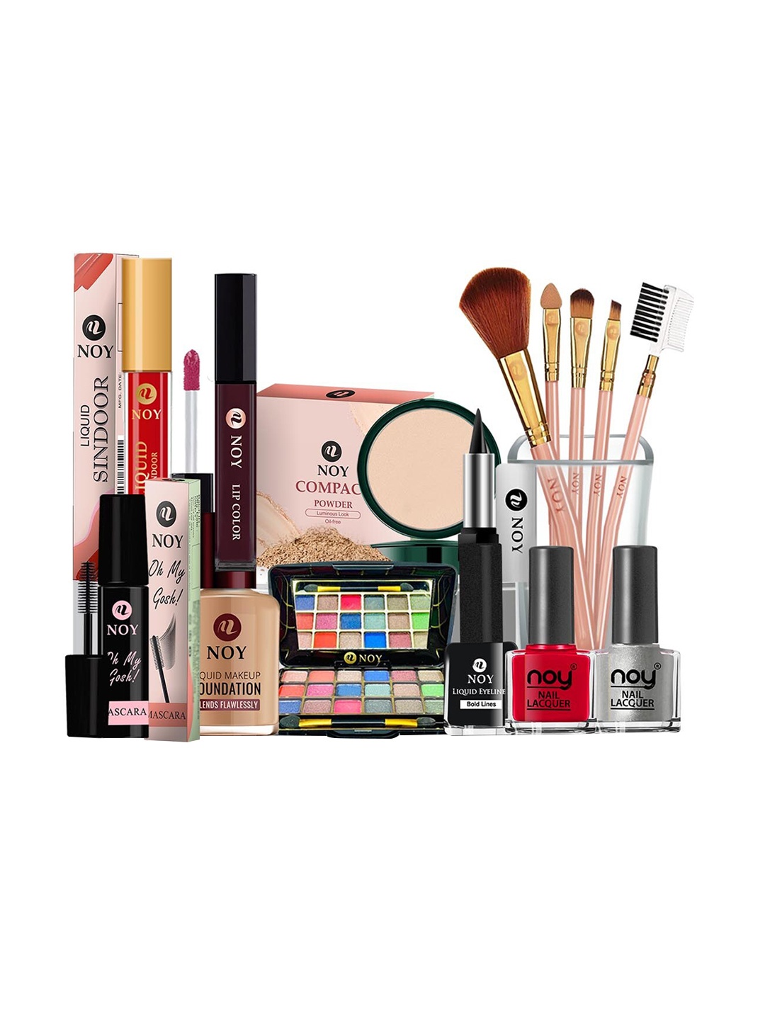 NOY 15Pcs Essence Combo- For Bridal Effortless Beauty Captured In Harmony - Combo No. 761, Red
NOY 15Pcs Essence Combo- For Bridal Effortless Beauty Captured In Harmony - Combo No. 761, Red
