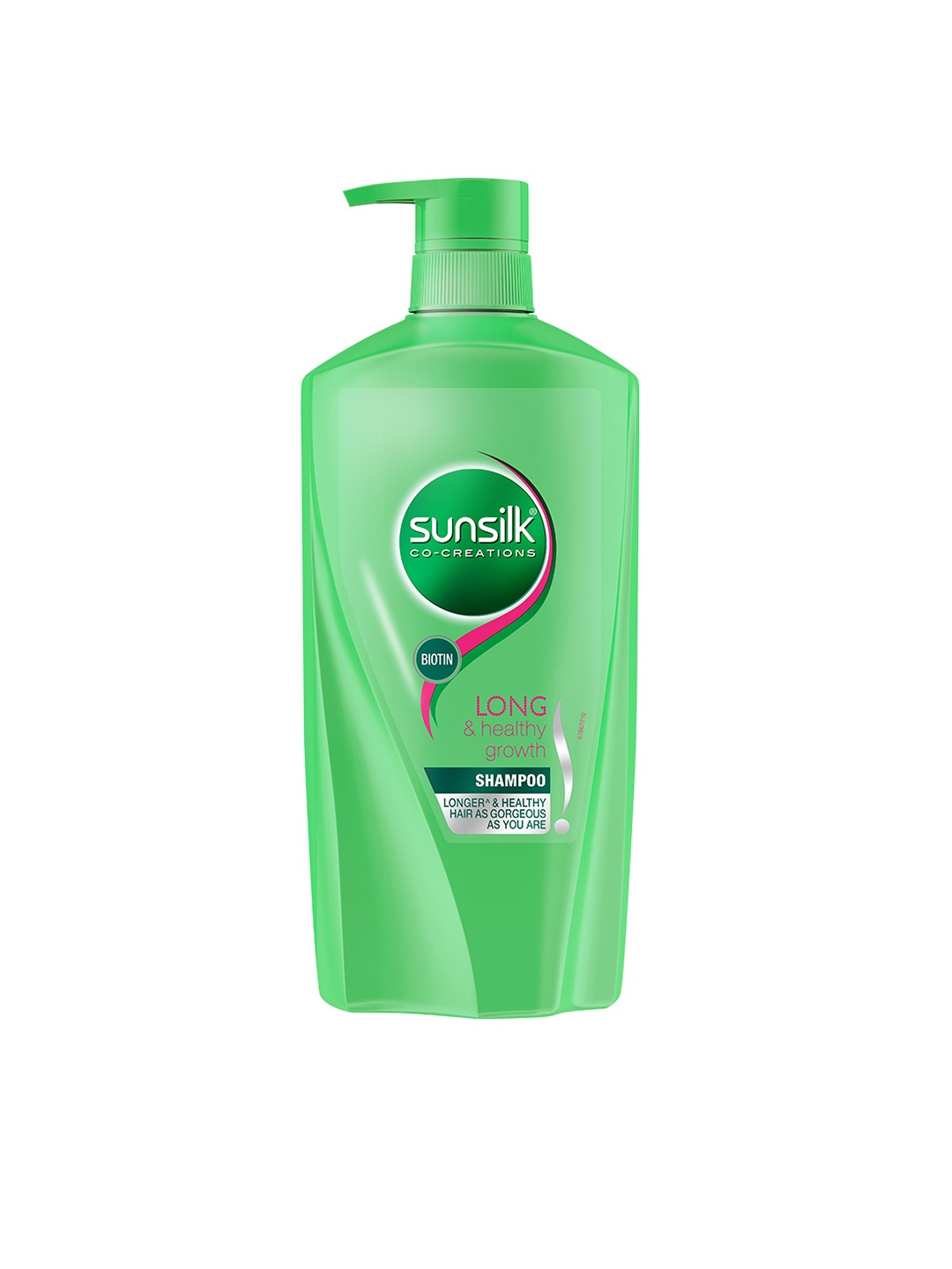 Sunsilk Long and Healthy Growth Shampoo With Biotin, Milk Protein and Argan Oil 650 ml, Green
Sunsilk Long and Healthy Growth Shampoo With Biotin, Milk Protein and Argan Oil 650 ml, Green