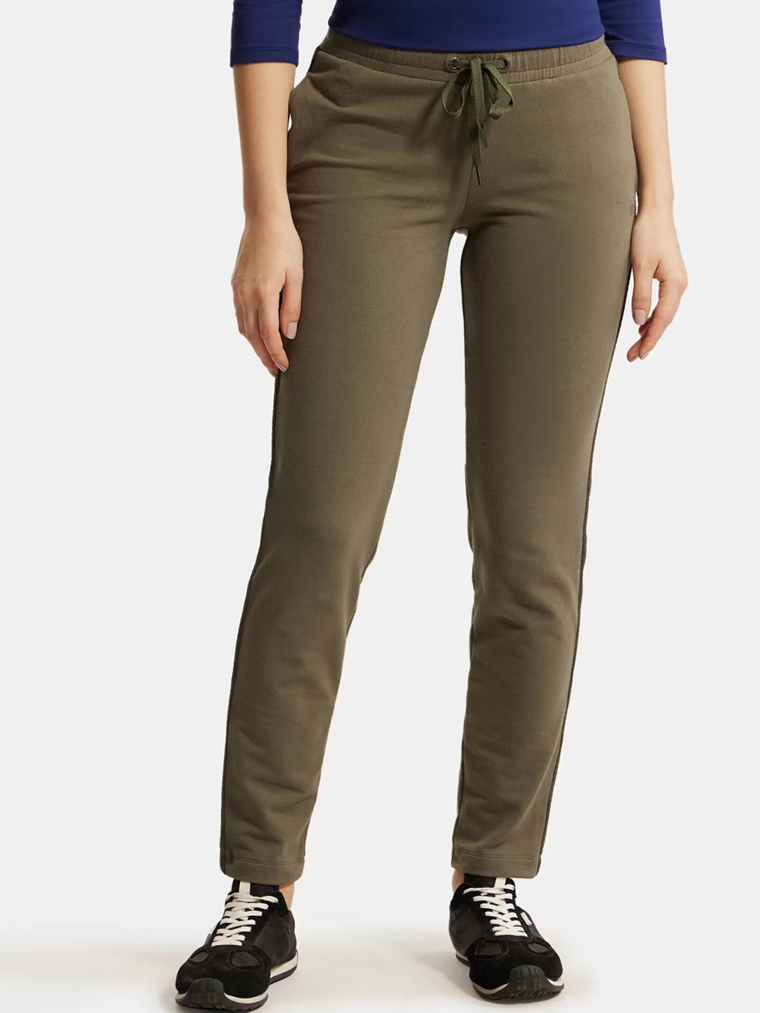 Jockey Super Combed Cotton French Terry Straight Fit Trackpants with Side Pockets-AW60, Green
Jockey Super Combed Cotton French Terry Straight Fit Trackpants with Side Pockets-AW60, Green