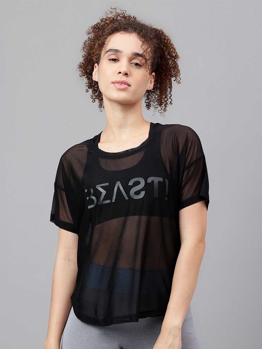 MKH Dri-FIT Typography Printed Drop Shoulder Sleeves Relaxed Fit Sports T-shirt, Black
MKH Dri-FIT Typography Printed Drop Shoulder Sleeves Relaxed Fit Sports T-shirt, Black
