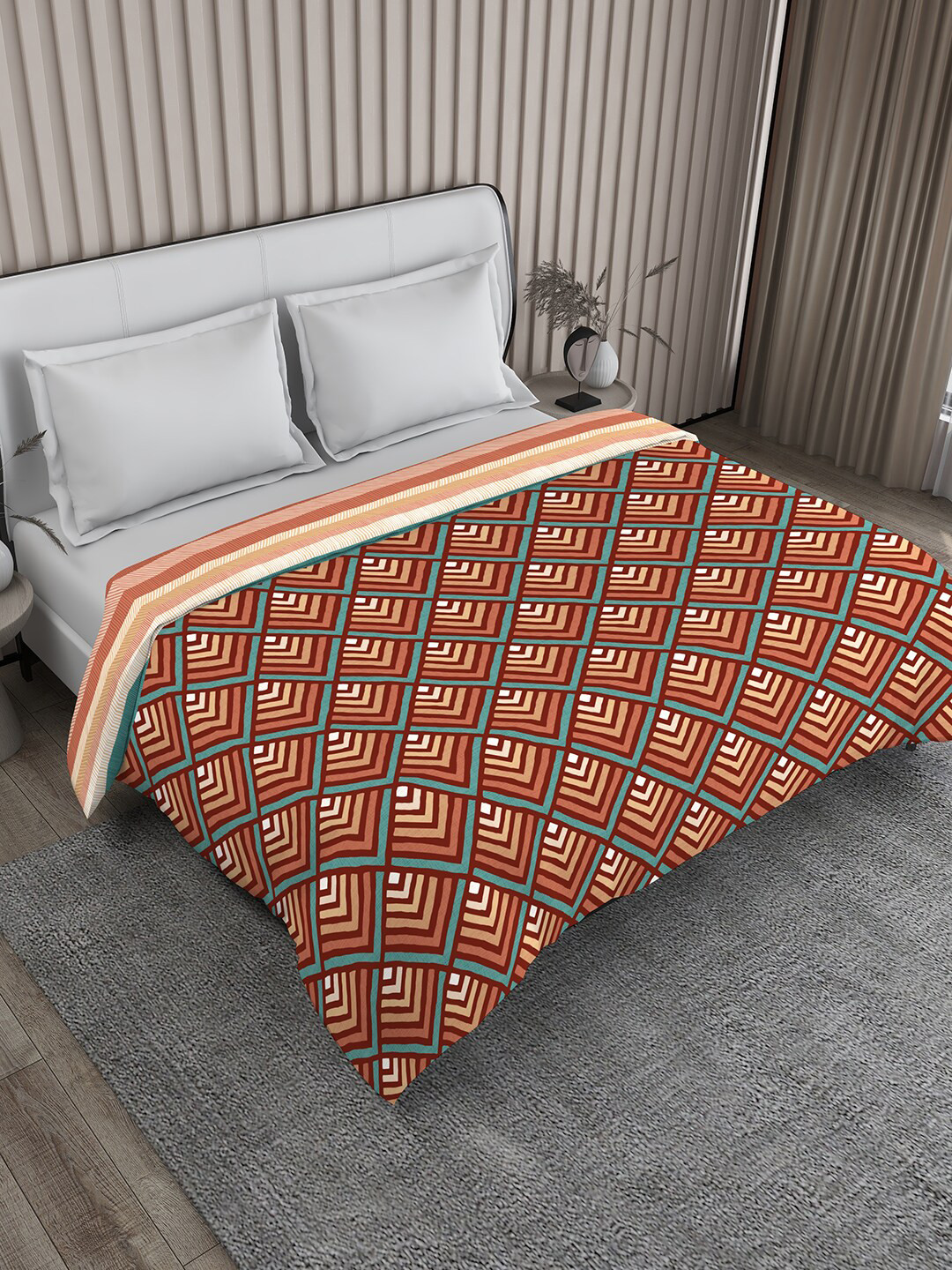 Boutique Living India Iris Gaze Red Geometric Cotton 120 GSM Double Bed Comforter
Boutique Living India Iris Gaze Red Geometric Cotton 120 GSM Double Bed Comforter