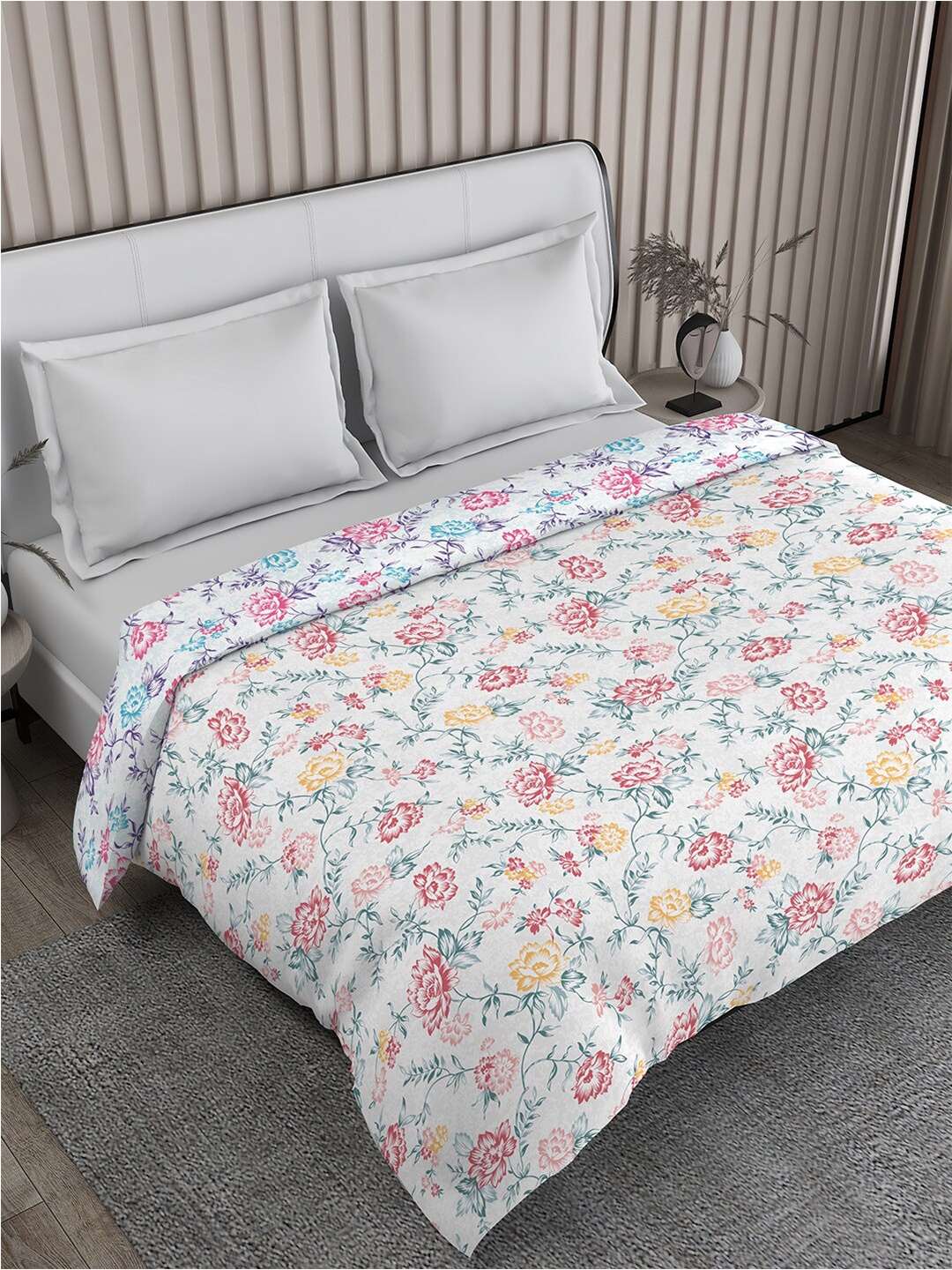 Boutique Living India Iris Gaze Blue Floral Cotton Mild Winter 120 GSM Doublebed Comforter
Boutique Living India Iris Gaze Blue Floral Cotton Mild Winter 120 GSM Doublebed Comforter