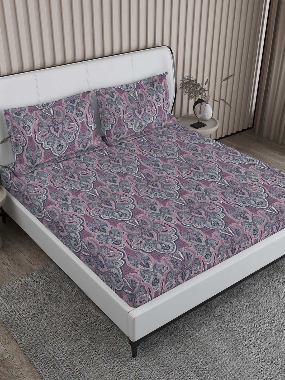 Boutique Living India Signature Sateen Purple 300 TC King Bedsheet & 2 Pillow Covers
Boutique Living India Signature Sateen Purple 300 TC King Bedsheet & 2 Pillow Covers