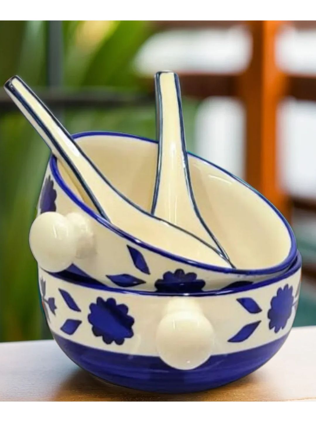 Kittens Blue & Beige 4 Pieces Handcrafted and Hand Painted Printed Ceramic Glossy Bowls
Kittens Blue & Beige 4 Pieces Handcrafted and Hand Painted Printed Ceramic Glossy Bowls