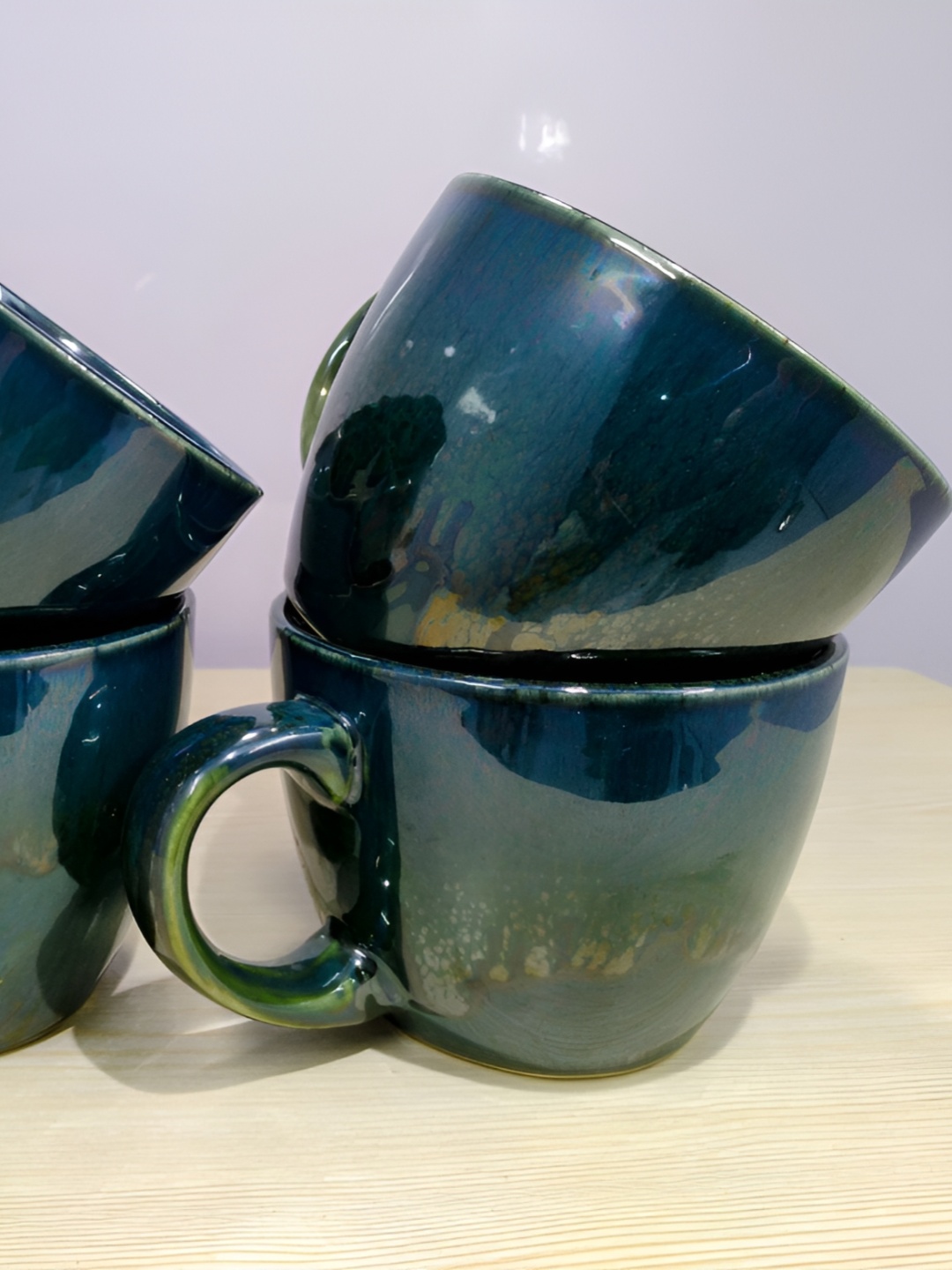 Kittens Blue 4 Pieces Handcrafted and Hand Painted Solid Ceramic Glossy Cups and Mugs
Kittens Blue 4 Pieces Handcrafted and Hand Painted Solid Ceramic Glossy Cups and Mugs