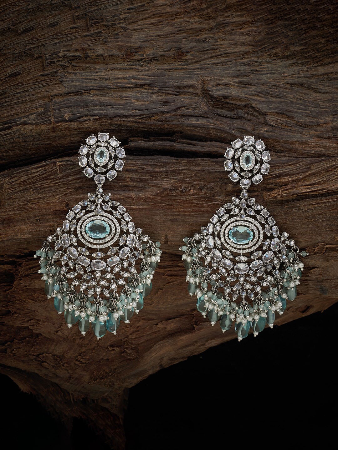 Kushal's Fashion Jewellery Rhodium-Plated Cubic Zirconia Classic Drop Earrings, Silver
Kushal's Fashion Jewellery Rhodium-Plated Cubic Zirconia Classic Drop Earrings, Silver