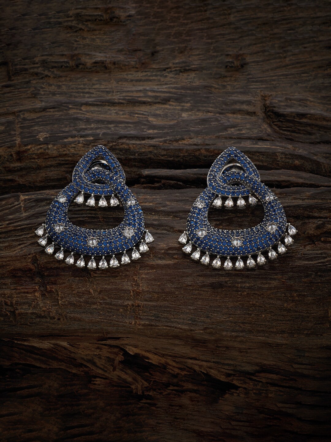 Kushal's Fashion Jewellery Rhodium-Plated Cubic Zirconia Studded Classic Studs Earrings, Silver
Kushal's Fashion Jewellery Rhodium-Plated Cubic Zirconia Studded Classic Studs Earrings, Silver
