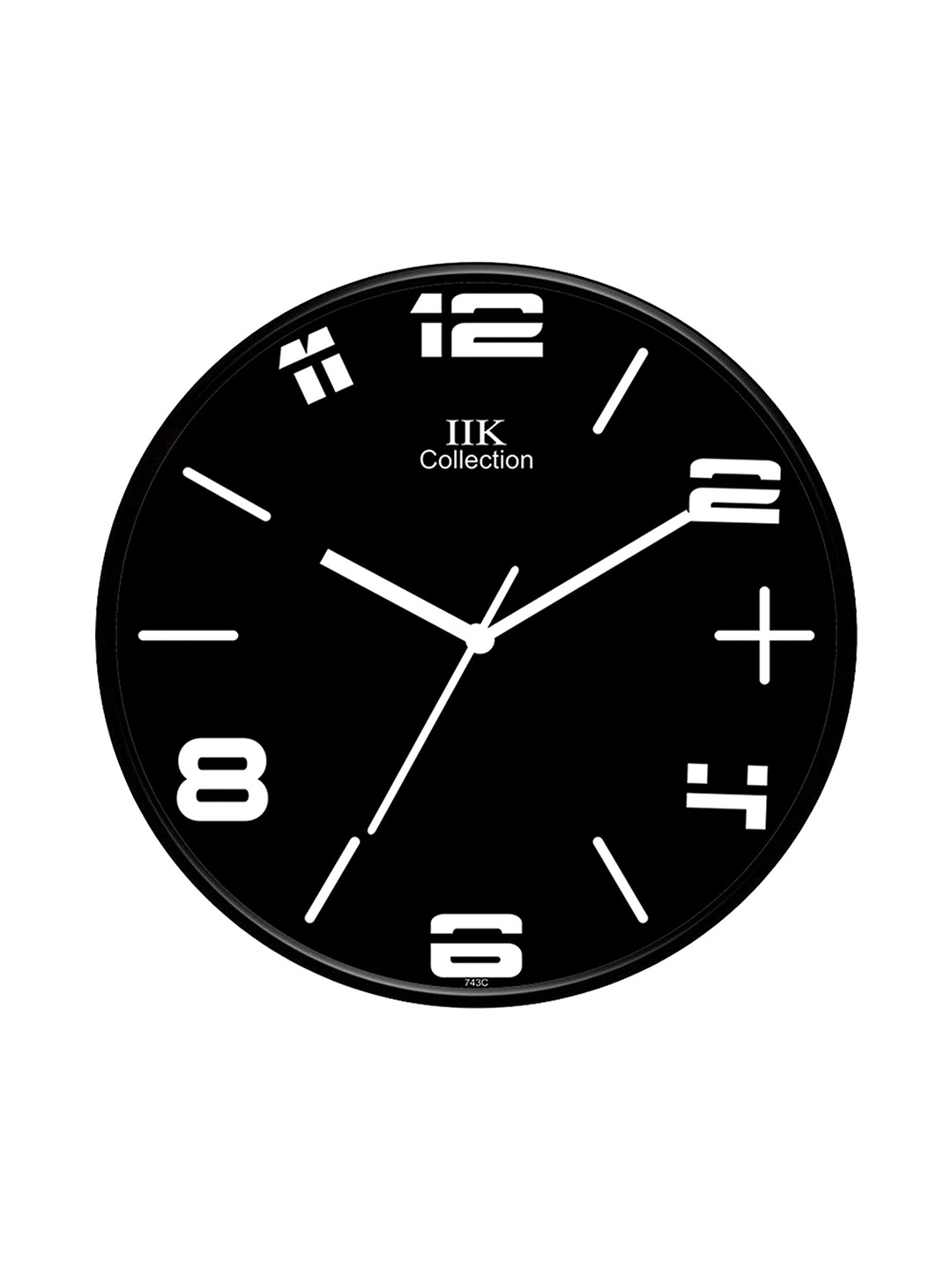 IIK COLLECTION Black & White Printed Round Shaped Analogue Contemporary Wall Clock
IIK COLLECTION Black & White Printed Round Shaped Analogue Contemporary Wall Clock