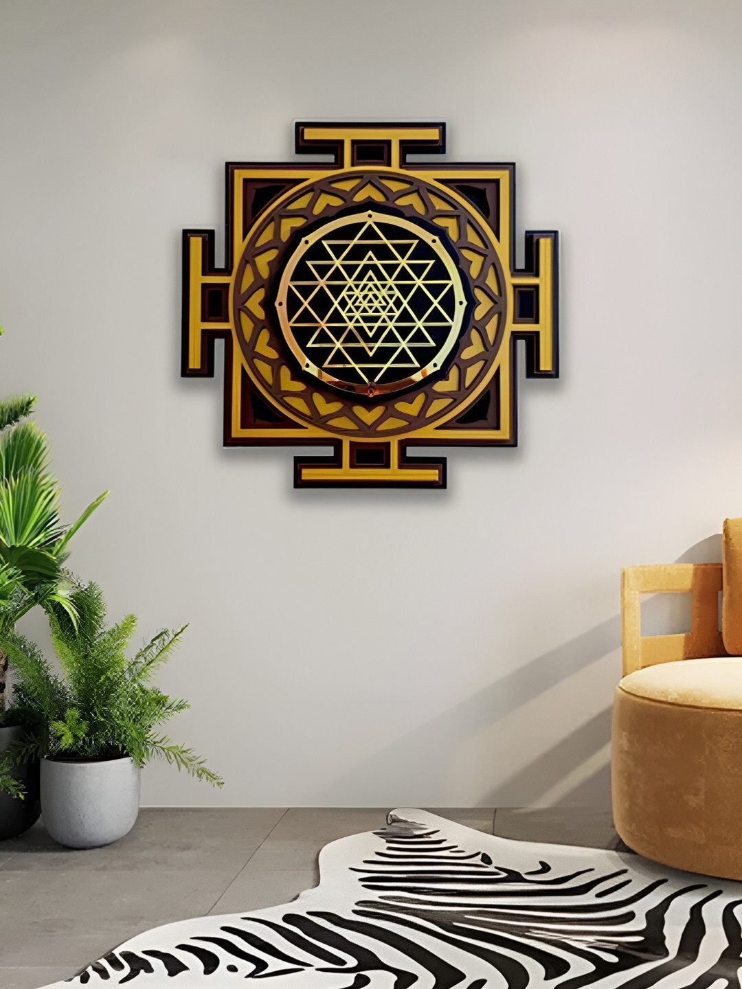 CLAWCRAFTS Black & Brown Wooden 3D Mandala Wall Art
CLAWCRAFTS Black & Brown Wooden 3D Mandala Wall Art