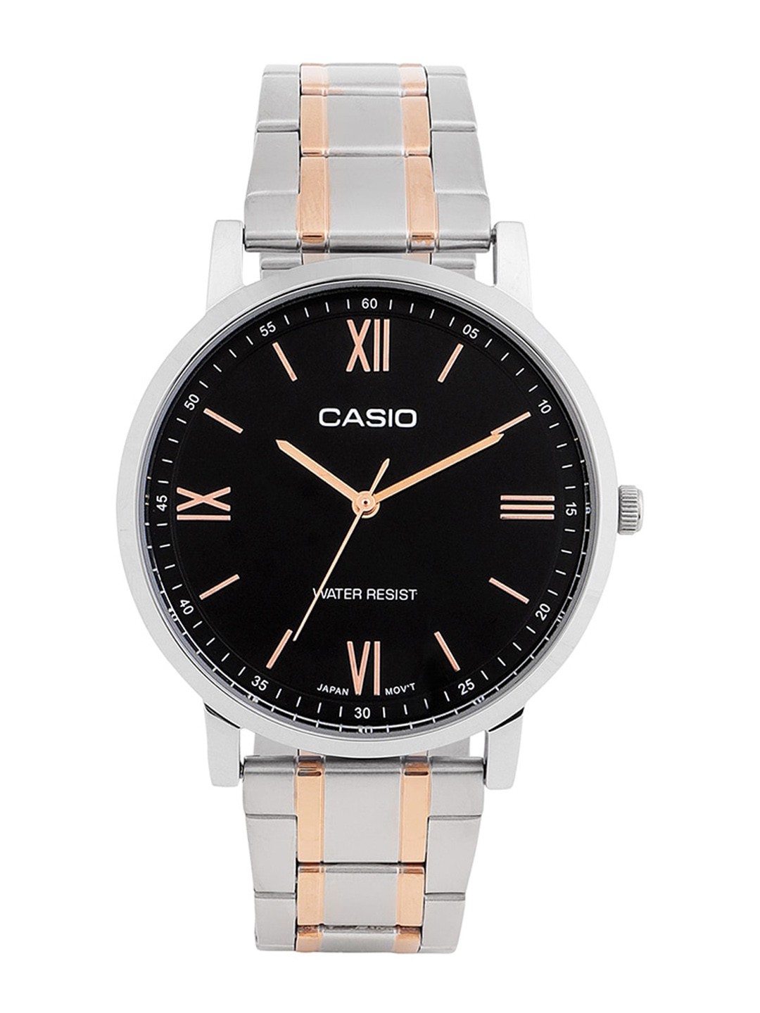 CASIO Men Stainless Steel Bracelet Style Straps Water Resistance Analogue Watch A2156, Black
CASIO Men Stainless Steel Bracelet Style Straps Water Resistance Analogue Watch A2156, Black