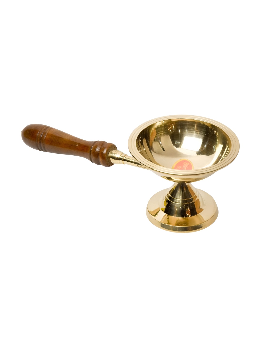 Bhimonee Decor Gold Toned Pure Brass Dhoop Aarti