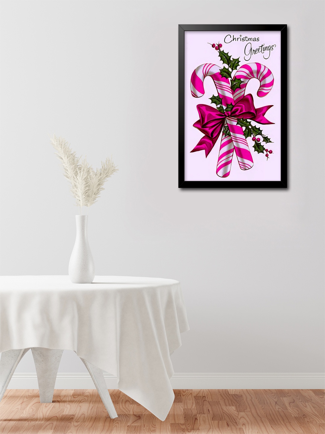 999Store Pink Two Candy Cane With Red Holi Berries And Green Leaf Modern Painting Wall Art
999Store Pink Two Candy Cane With Red Holi Berries And Green Leaf Modern Painting Wall Art
