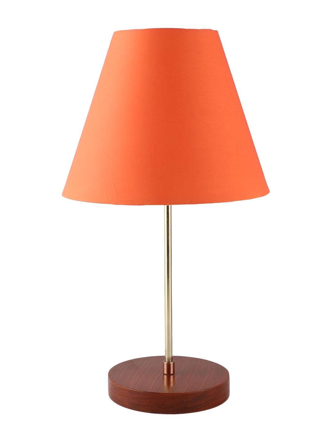 BTR CRAFTS Orange & Black Frustum Shaped Metal Table Lamp with Adjustable Cord
BTR CRAFTS Orange & Black Frustum Shaped Metal Table Lamp with Adjustable Cord