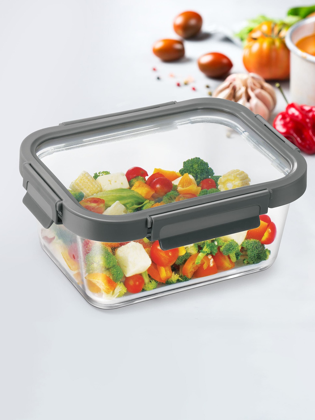Treo Transparent Hi Borosilicate Clip Fresh Rectangular Deep Glass Jar Container-1400ml
Treo Transparent Hi Borosilicate Clip Fresh Rectangular Deep Glass Jar Container-1400ml
