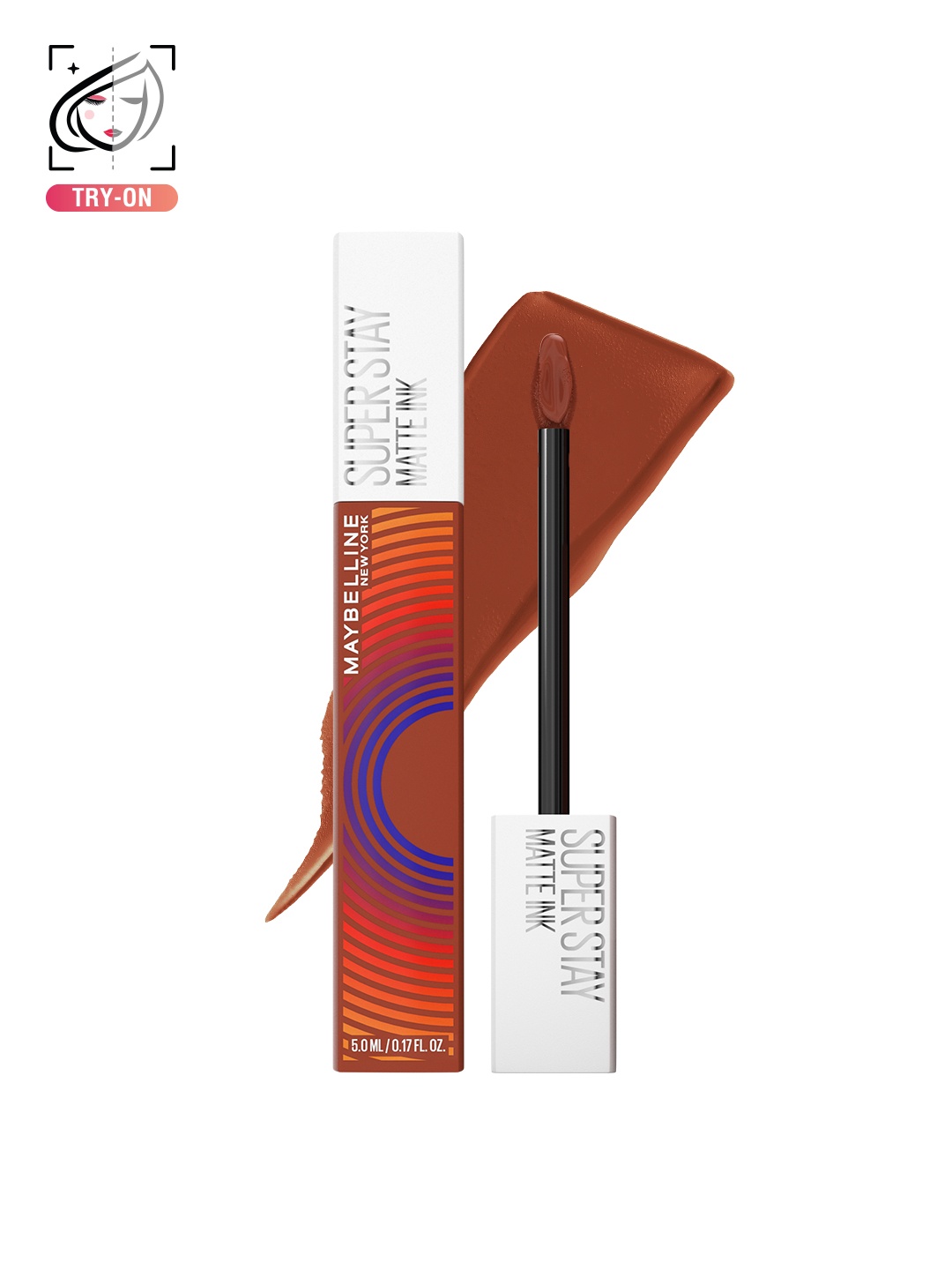 Maybelline Super Stay Matte Ink Music Collection Liquid Lipstick 5ml - Performer 490, Brown
Maybelline Super Stay Matte Ink Music Collection Liquid Lipstick 5ml - Performer 490, Brown