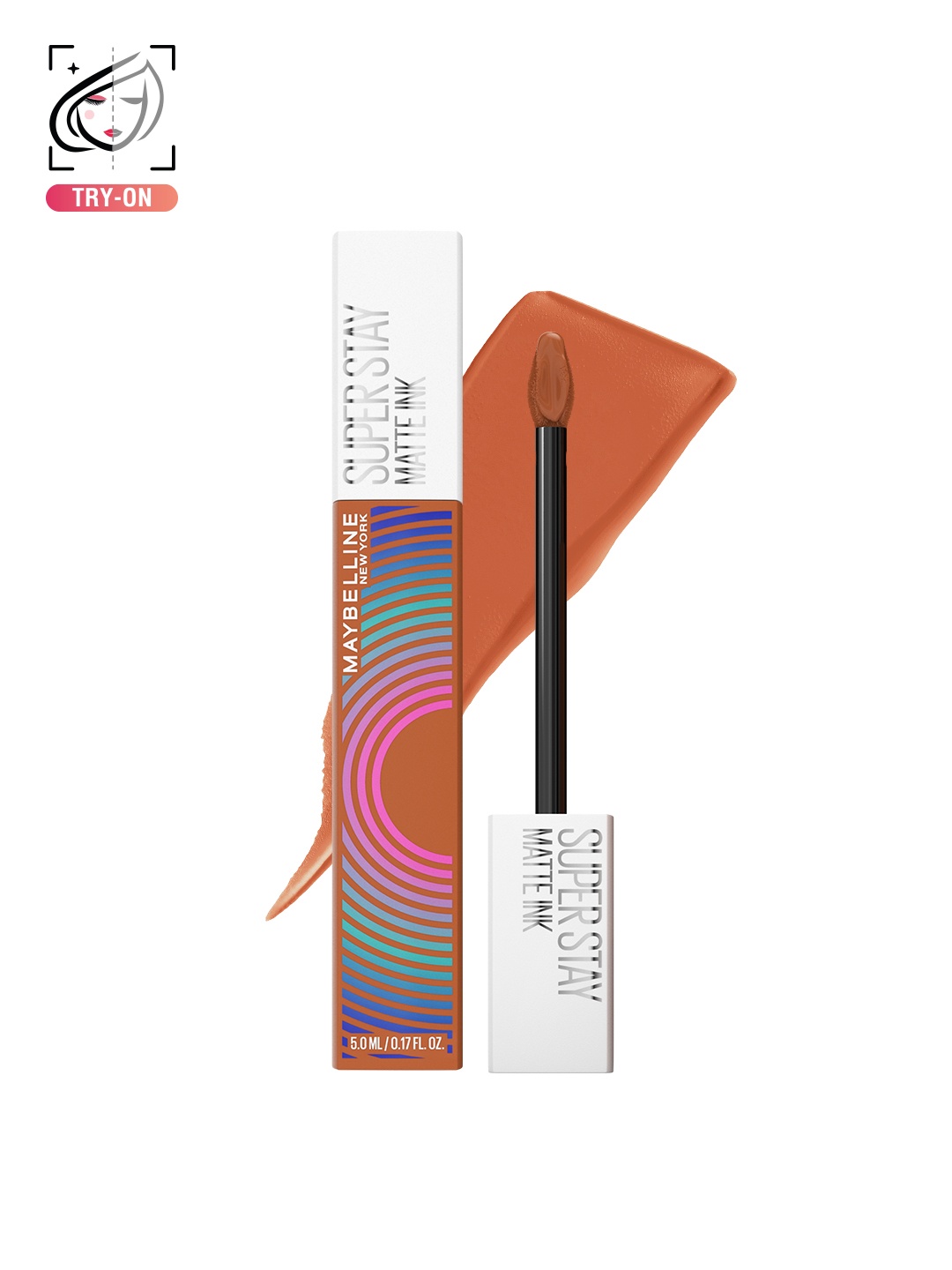 Maybelline Super Stay Matte Ink Music Collection Waterproof Liquid Lipstick 5ml - Spicy 495, Brown
Maybelline Super Stay Matte Ink Music Collection Waterproof Liquid Lipstick 5ml - Spicy 495, Brown