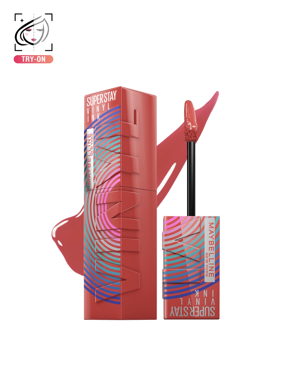 Maybelline Super Stay Vinyl Ink Music Collection Liquid Lipstick 4.2ml - Saucy 65, Pink
Maybelline Super Stay Vinyl Ink Music Collection Liquid Lipstick 4.2ml - Saucy 65, Pink