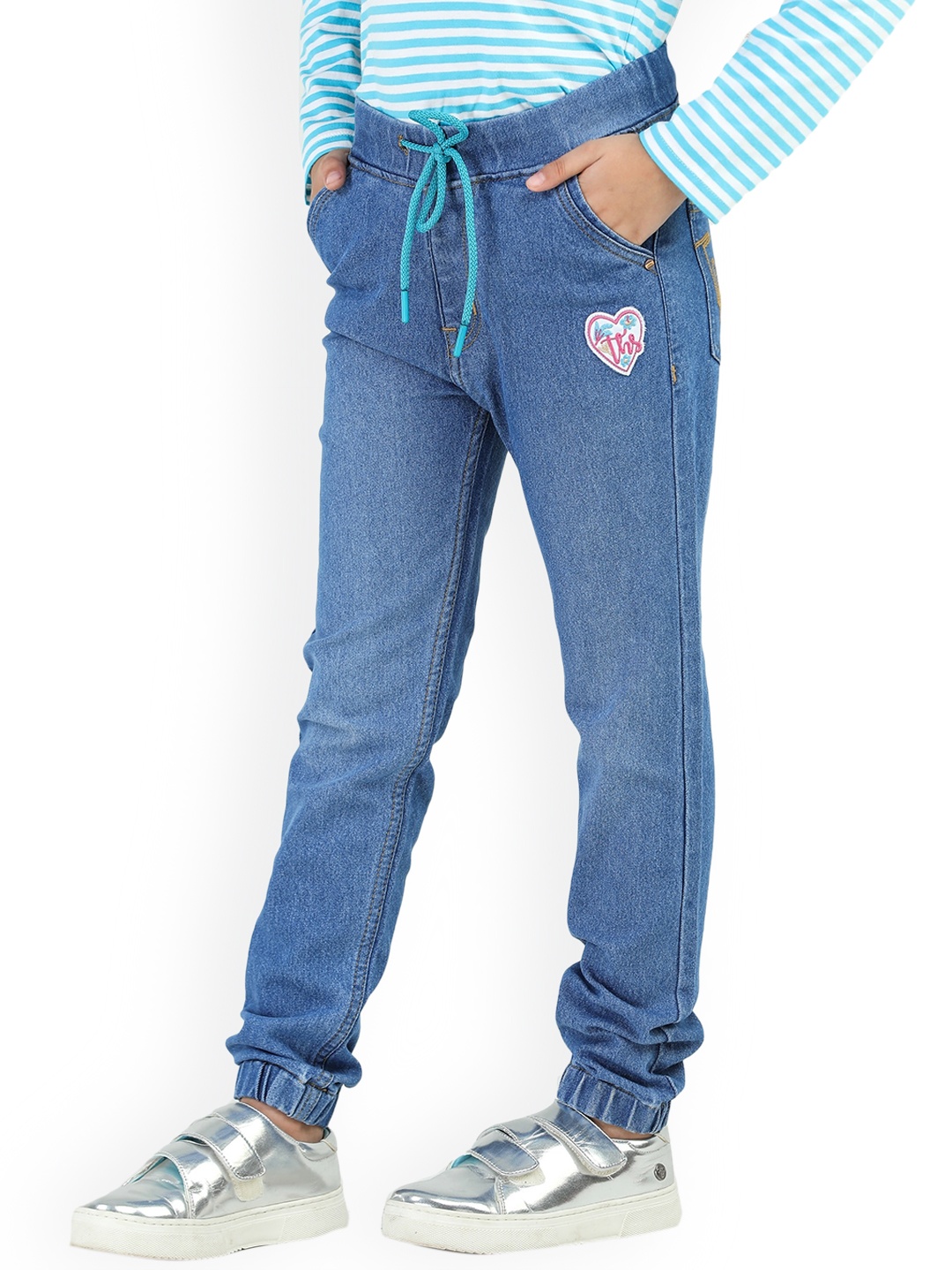 Purple United Kids Girls Comfort Clean Look Easy Wash Stretchable Jeans, Blue
Purple United Kids Girls Comfort Clean Look Easy Wash Stretchable Jeans, Blue