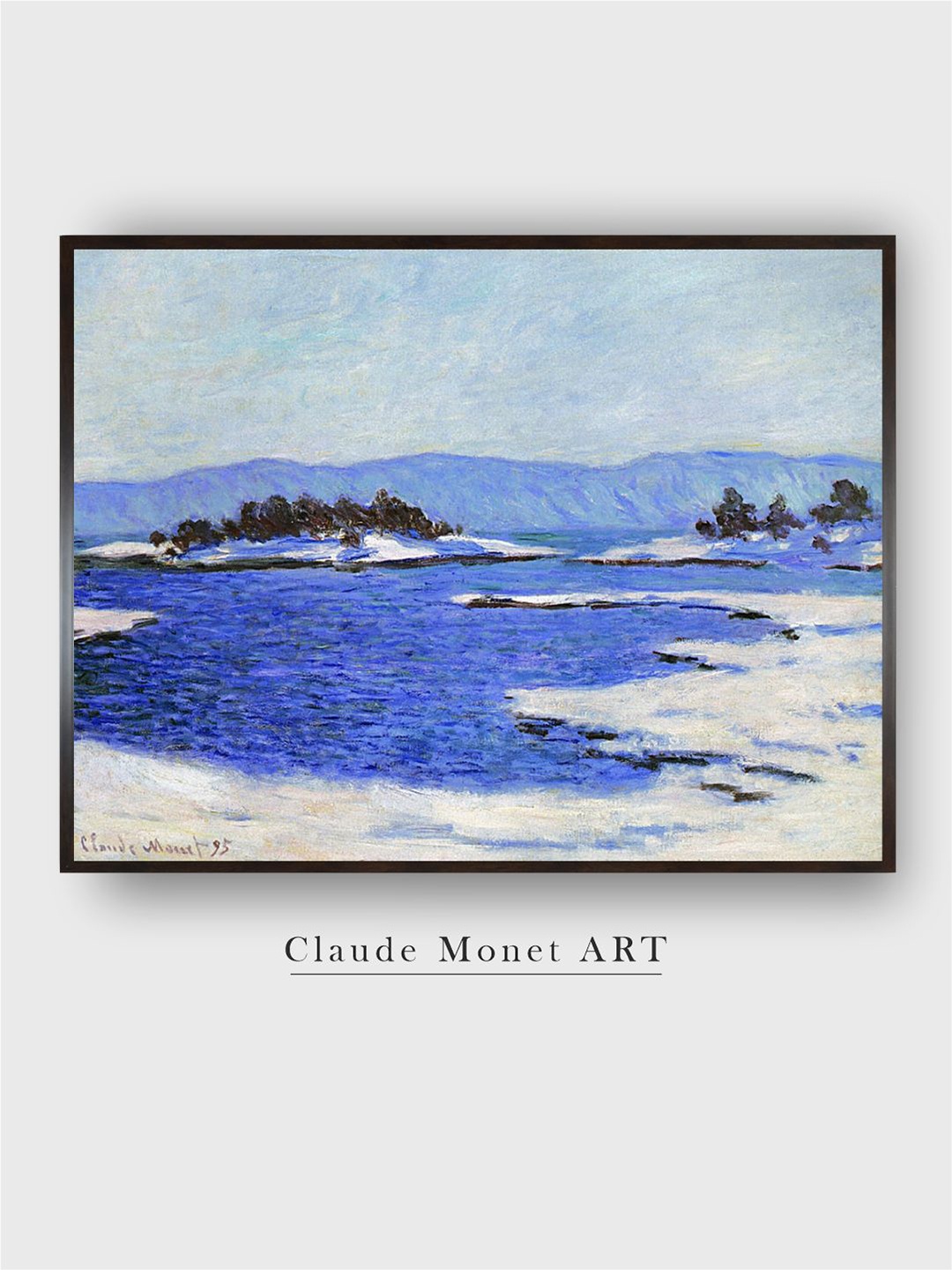 The Art House Blue Fjord at Christiania, Norway by Claude Monet Canvas Painting Wall Art
The Art House Blue Fjord at Christiania, Norway by Claude Monet Canvas Painting Wall Art