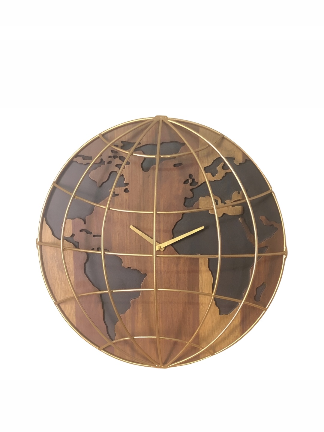 Ancient Clock Makers Gold Toned & Brown Textured Round Shaped Traditional Wall Clock
Ancient Clock Makers Gold Toned & Brown Textured Round Shaped Traditional Wall Clock