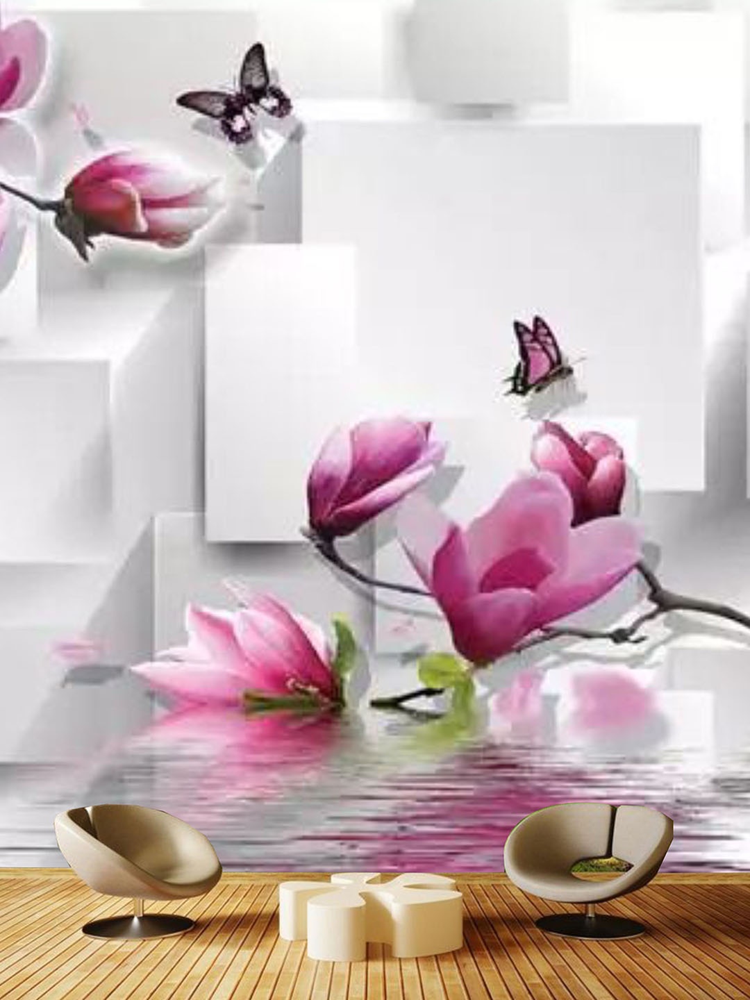 KSHIRSA White Pink Floral and Botanical Self Adhesive Removable Waterproof Wallpaper
KSHIRSA White Pink Floral and Botanical Self Adhesive Removable Waterproof Wallpaper