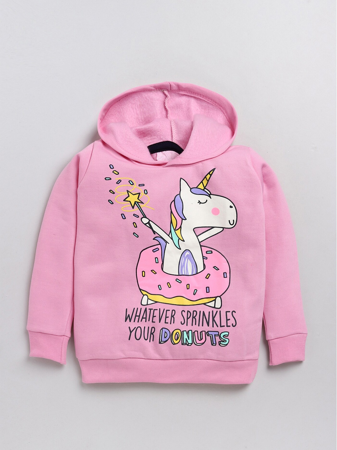 Lazy Shark Girls Unicorn Printed Long Sleeves Cotton Hood Pullover Sweatshirt, Purple
Lazy Shark Girls Unicorn Printed Long Sleeves Cotton Hood Pullover Sweatshirt, Purple