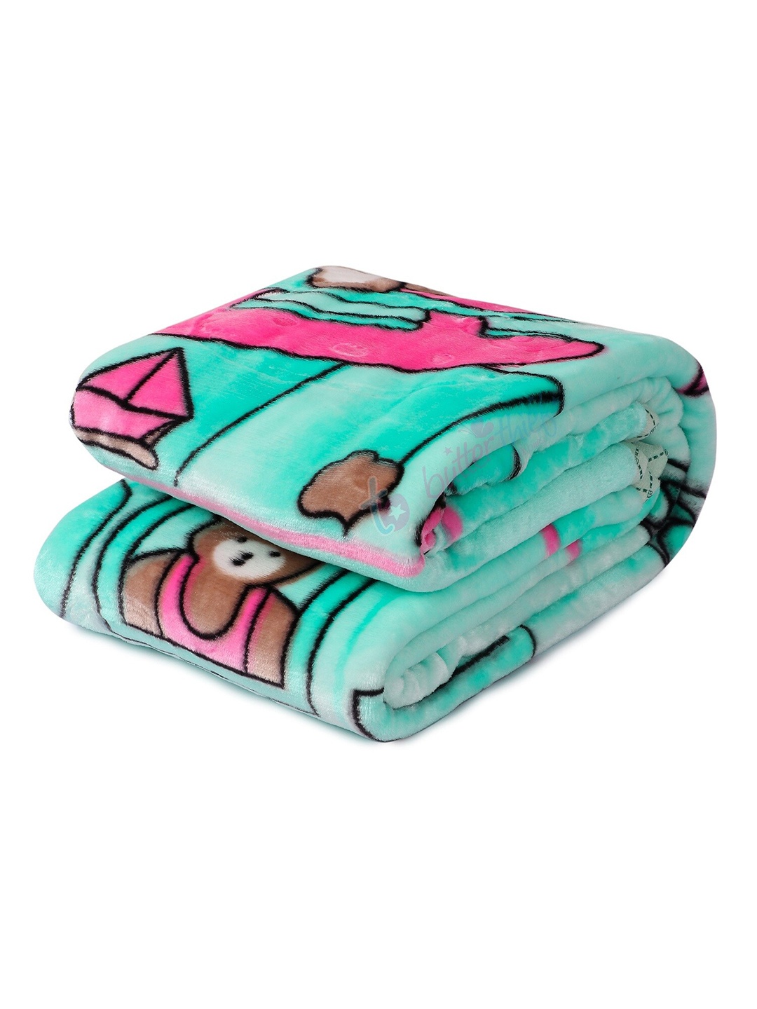 Butterthief Sea Green & Pink Cartoon Characters Mink Heavy Winter Single Bed Blanket
Butterthief Sea Green & Pink Cartoon Characters Mink Heavy Winter Single Bed Blanket