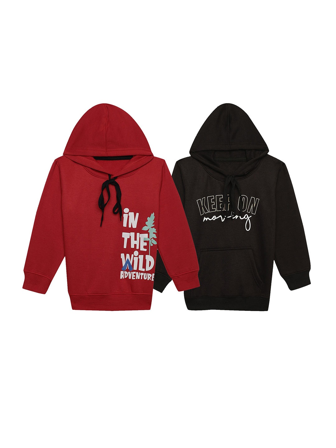 MACK JONNEY Kids Pack Of 2 Typography Printed Hooded Fleece Pullover Sweatshirts, Red
MACK JONNEY Kids Pack Of 2 Typography Printed Hooded Fleece Pullover Sweatshirts, Red