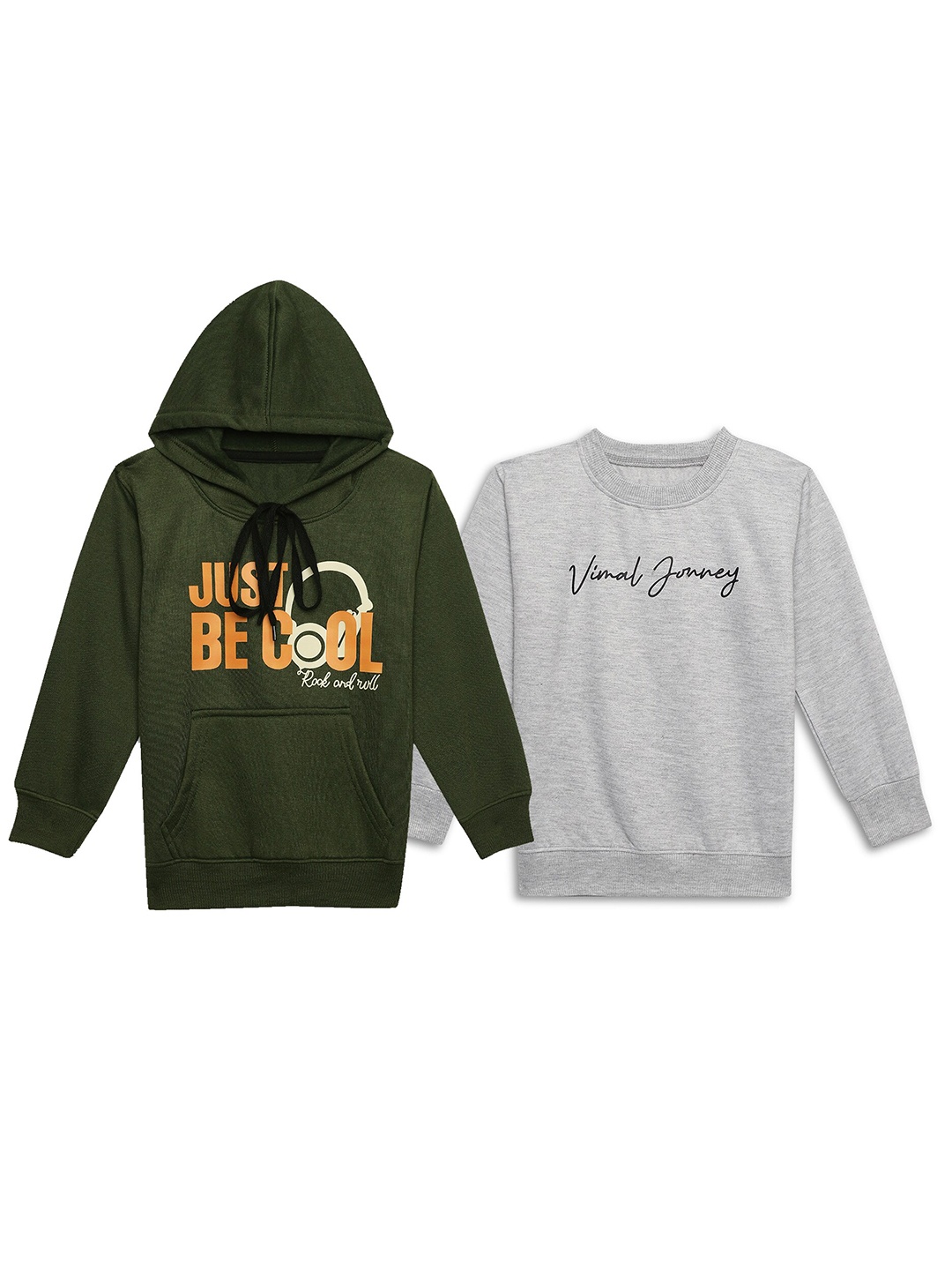 MACK JONNEY Kids Pack Of 2 Typographic Printed Cotton Fleece Pullover Sweatshirt, Green
MACK JONNEY Kids Pack Of 2 Typographic Printed Cotton Fleece Pullover Sweatshirt, Green