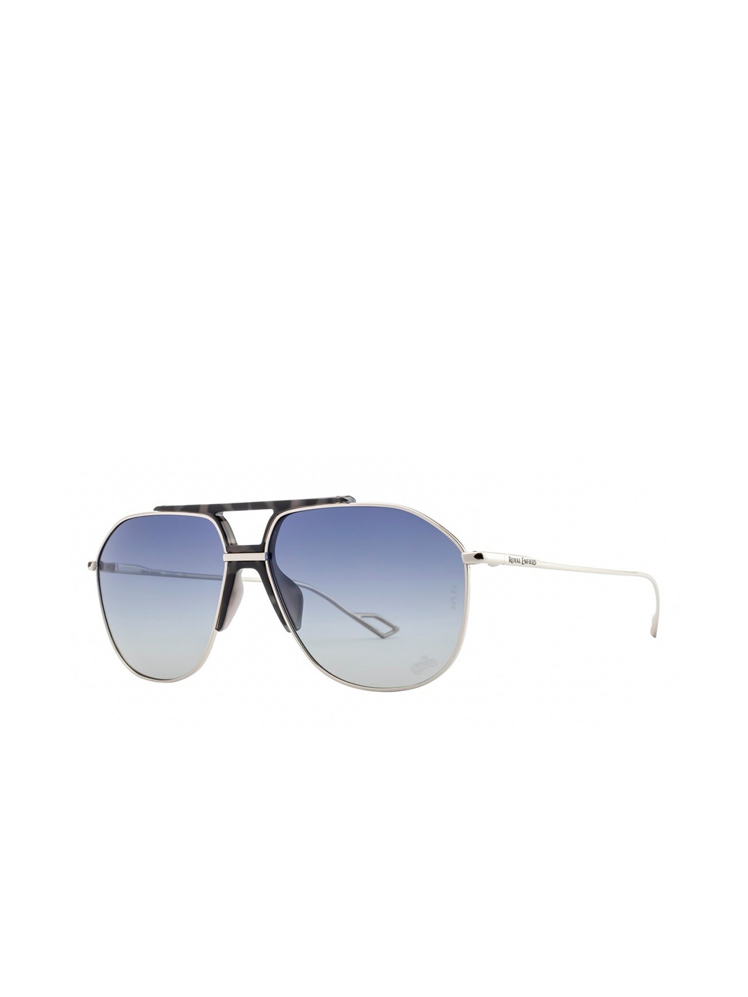 Royal Enfield Men Aviator Sunglasses with Polarised and UV Protected Lens RE-20007-C02, Blue
Royal Enfield Men Aviator Sunglasses with Polarised and UV Protected Lens RE-20007-C02, Blue