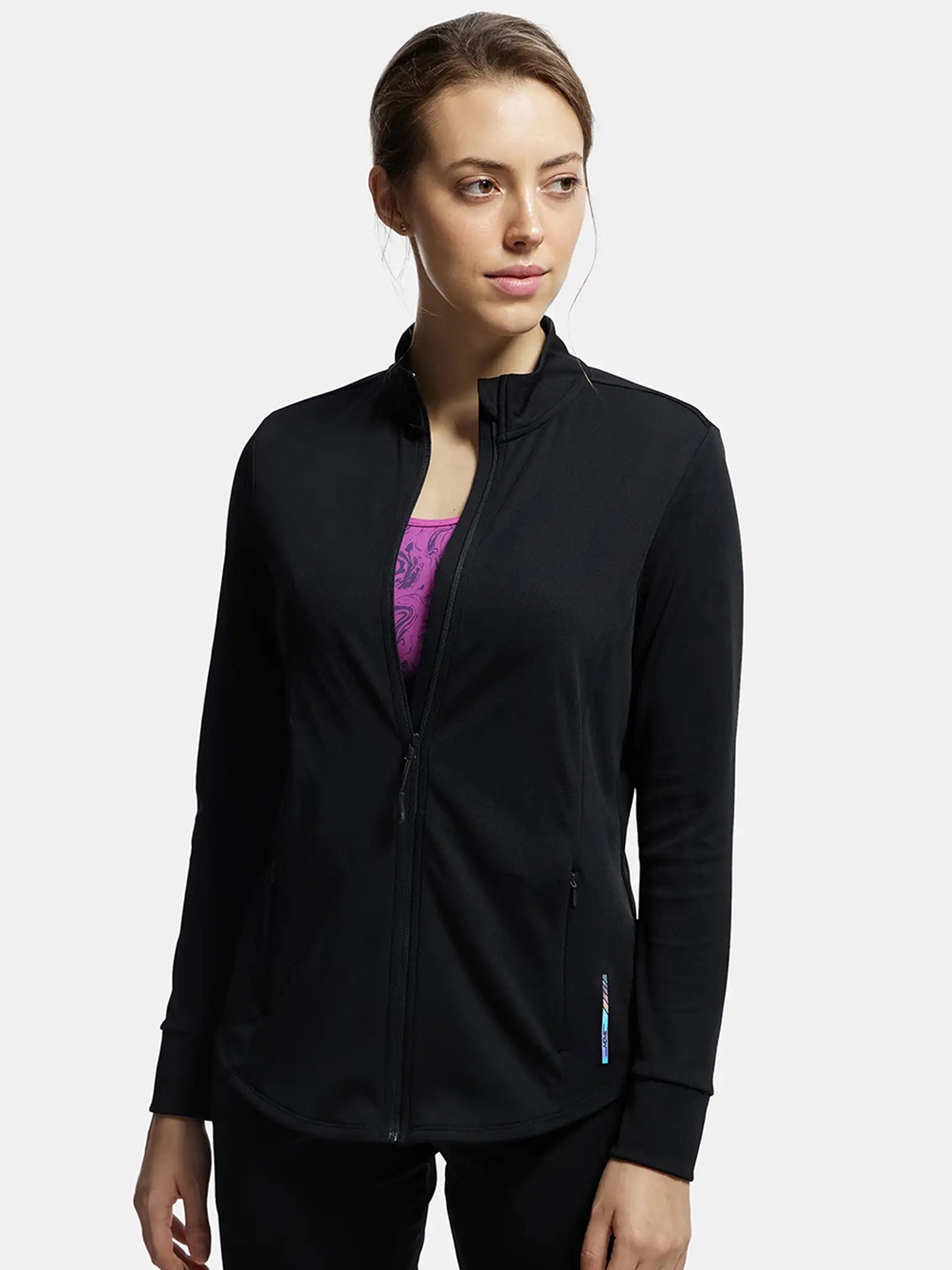 Jockey Microfiber Relaxed fit Jacket with Curved Back Hem & StayDry Treatment-MW67, Black
Jockey Microfiber Relaxed fit Jacket with Curved Back Hem & StayDry Treatment-MW67, Black