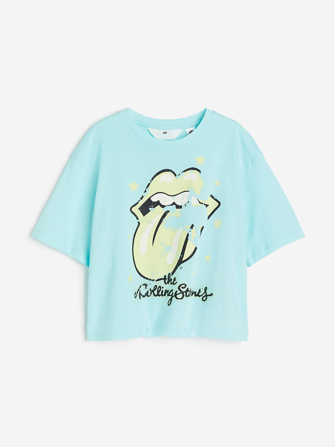 H&M Girls Printed Pure Cotton T-shirt, Turquoise blue
H&M Girls Printed Pure Cotton T-shirt, Turquoise blue