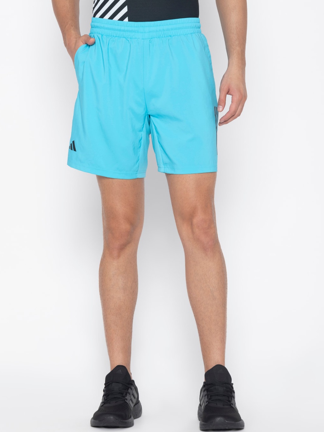 ADIDAS Club 3Str Short Brand Logo Printed Mid-Rise Chambray Sports Shorts, Turquoise blue
ADIDAS Club 3Str Short Brand Logo Printed Mid-Rise Chambray Sports Shorts, Turquoise blue