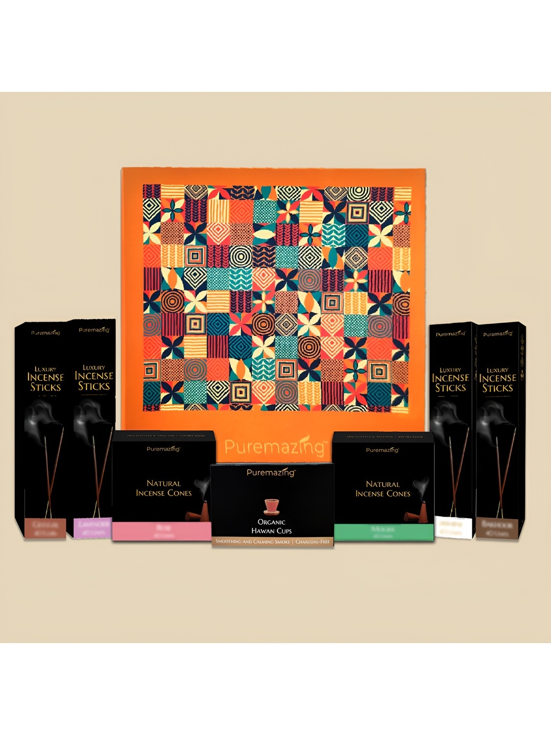 Imvelo Green your hygiene Brown Incense Sticks & Cones With Sambrani Cups Pooja Box
Imvelo Green your hygiene Brown Incense Sticks & Cones With Sambrani Cups Pooja Box