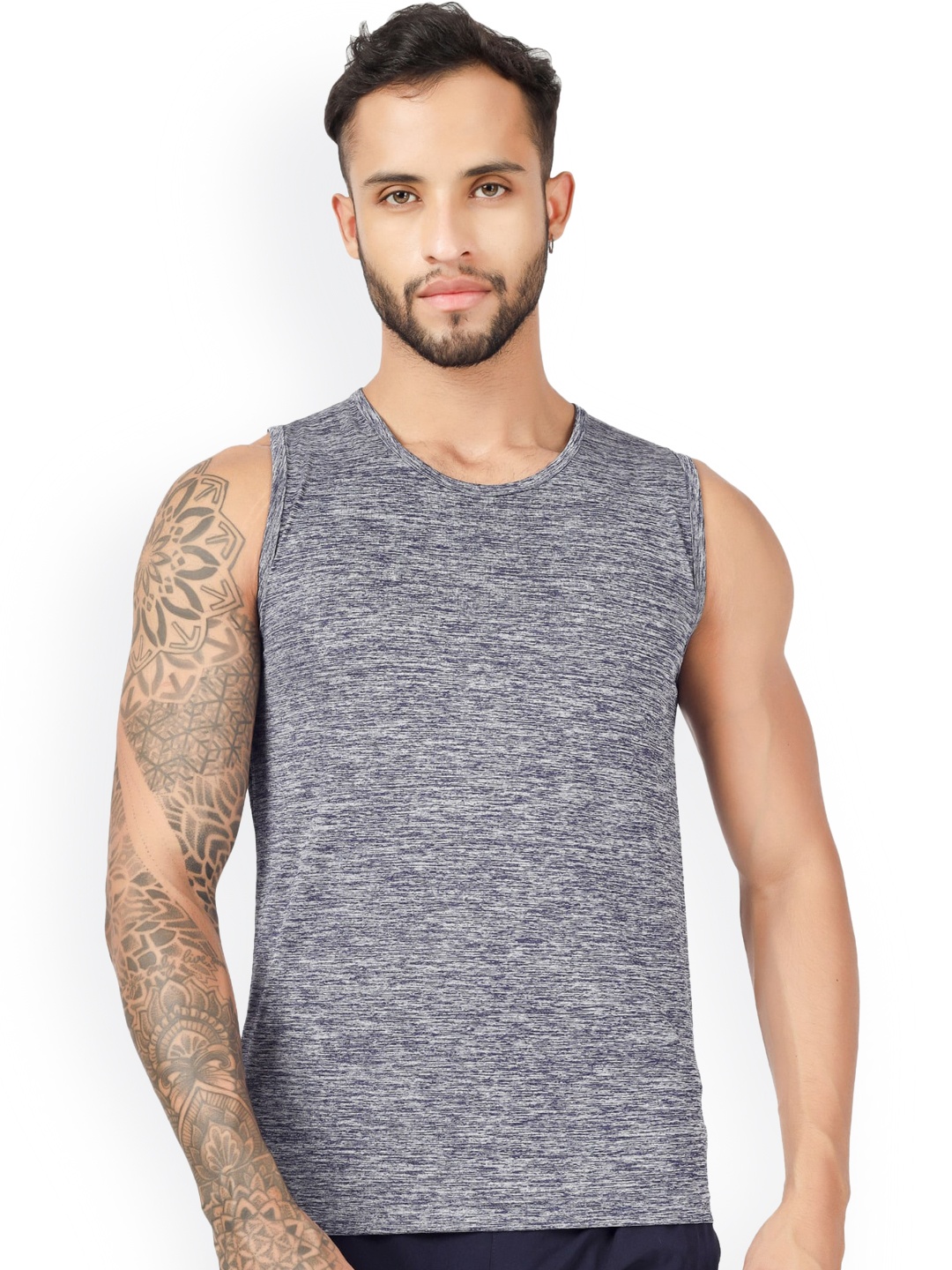 BLUEFICUS Round Neck Pure Cotton Basic Innerwear Vest-104-M-MILANGE-SANDO-GREY-XL, Grey melange
BLUEFICUS Round Neck Pure Cotton Basic Innerwear Vest-104-M-MILANGE-SANDO-GREY-XL, Grey melange