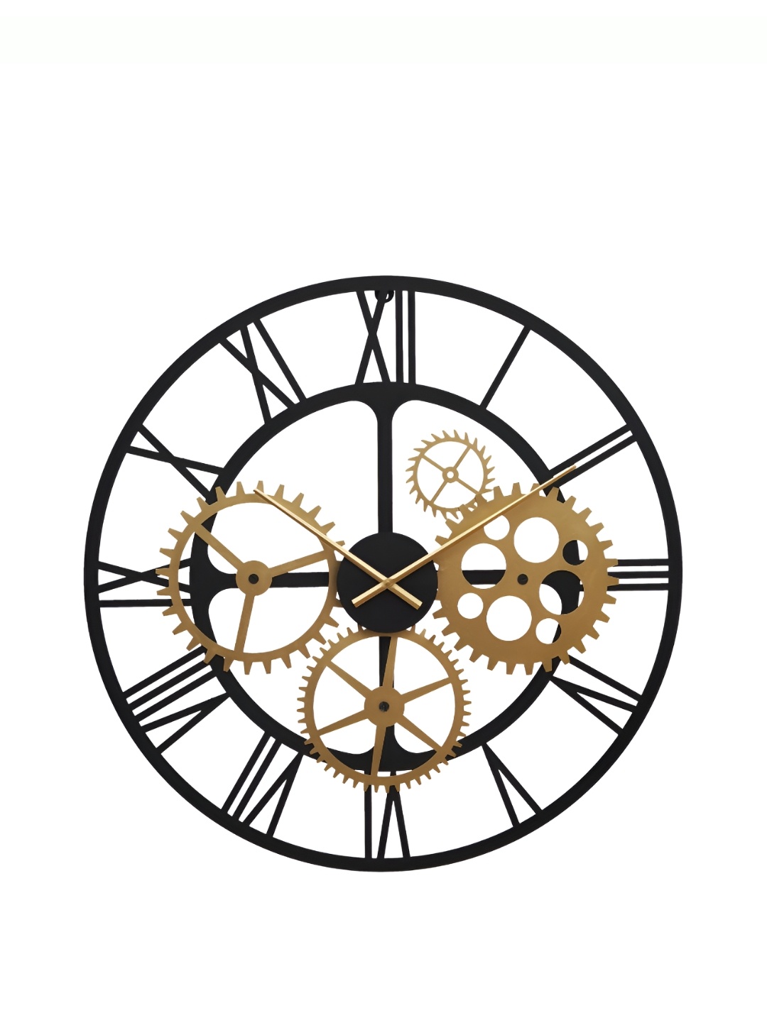Heritage India Black & Gold Toned Textured Analogue Contemporary Rounded Wall Clock
Heritage India Black & Gold Toned Textured Analogue Contemporary Rounded Wall Clock